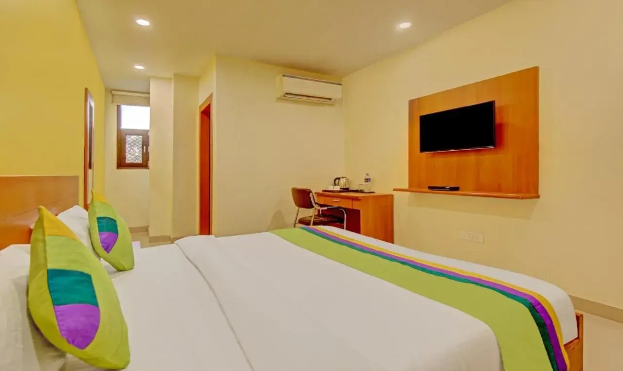 Bed in Hotel TMS Residency Bed in Hotel TMS Residency