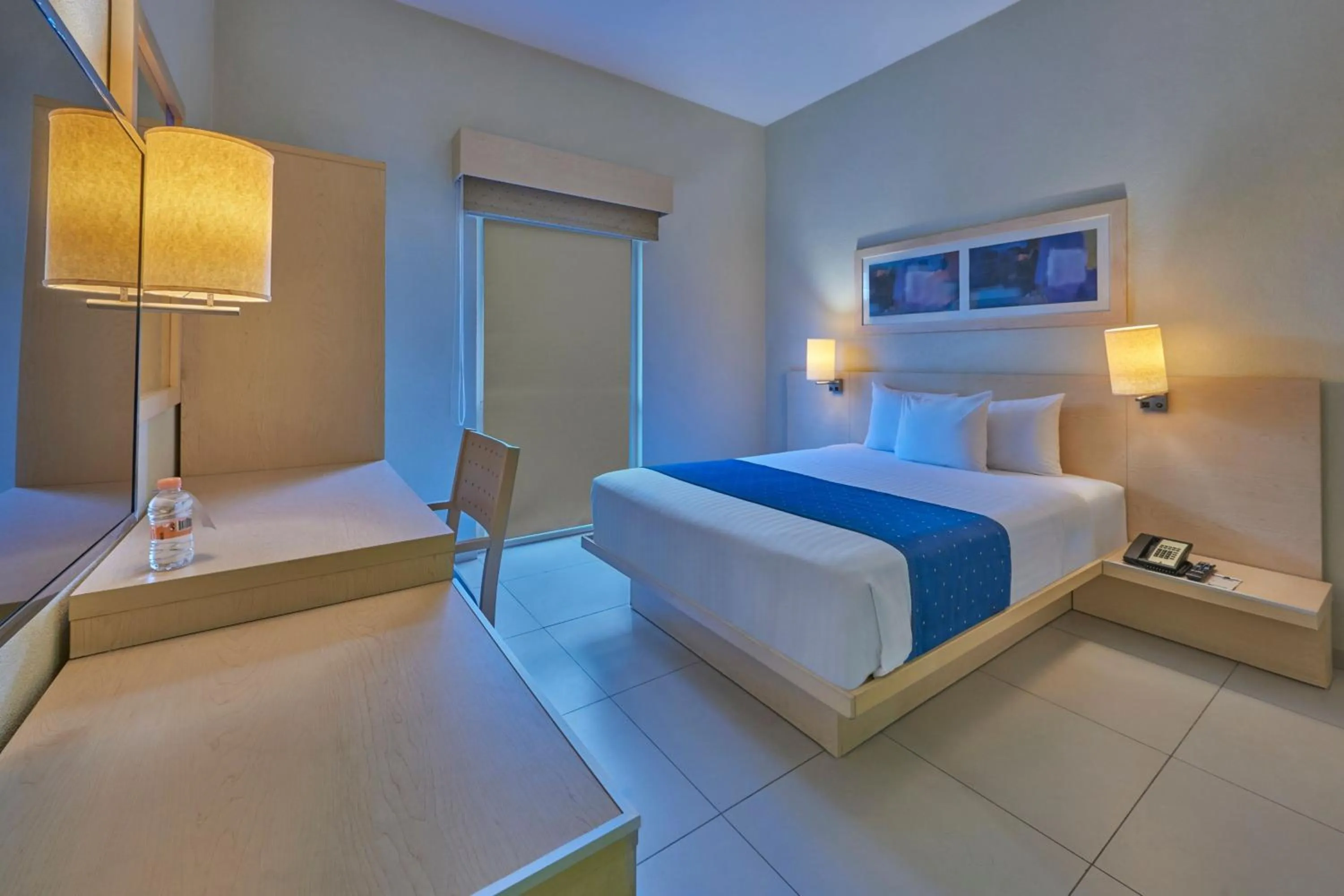 Bedroom, Bed in City Express by Marriott Playa del Carmen
