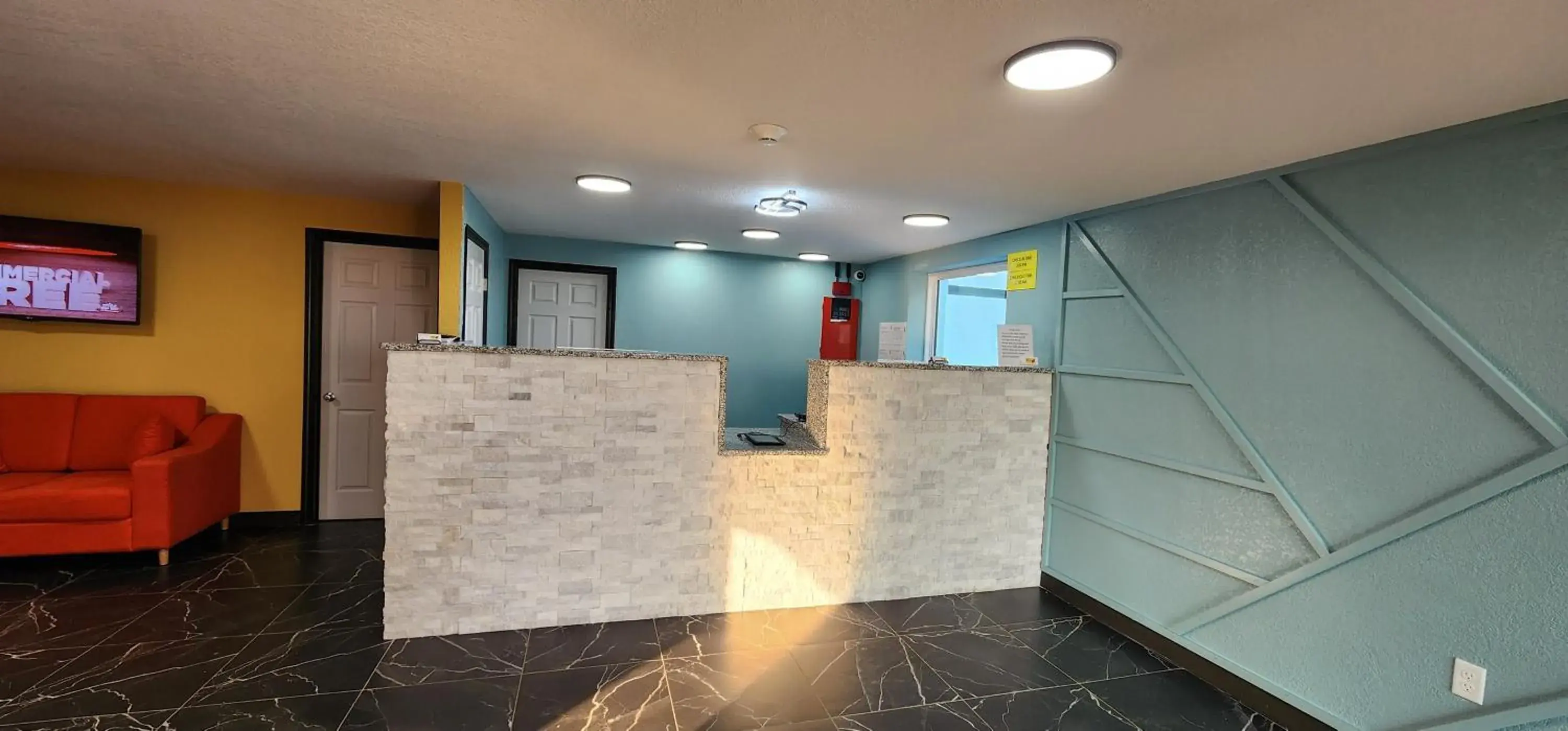 Lobby or reception in Super 8 by Wyndham Vandalia/Dayton International Airport Lobby or reception in Super 8 by Wyndham Vandalia/Dayton International Airport