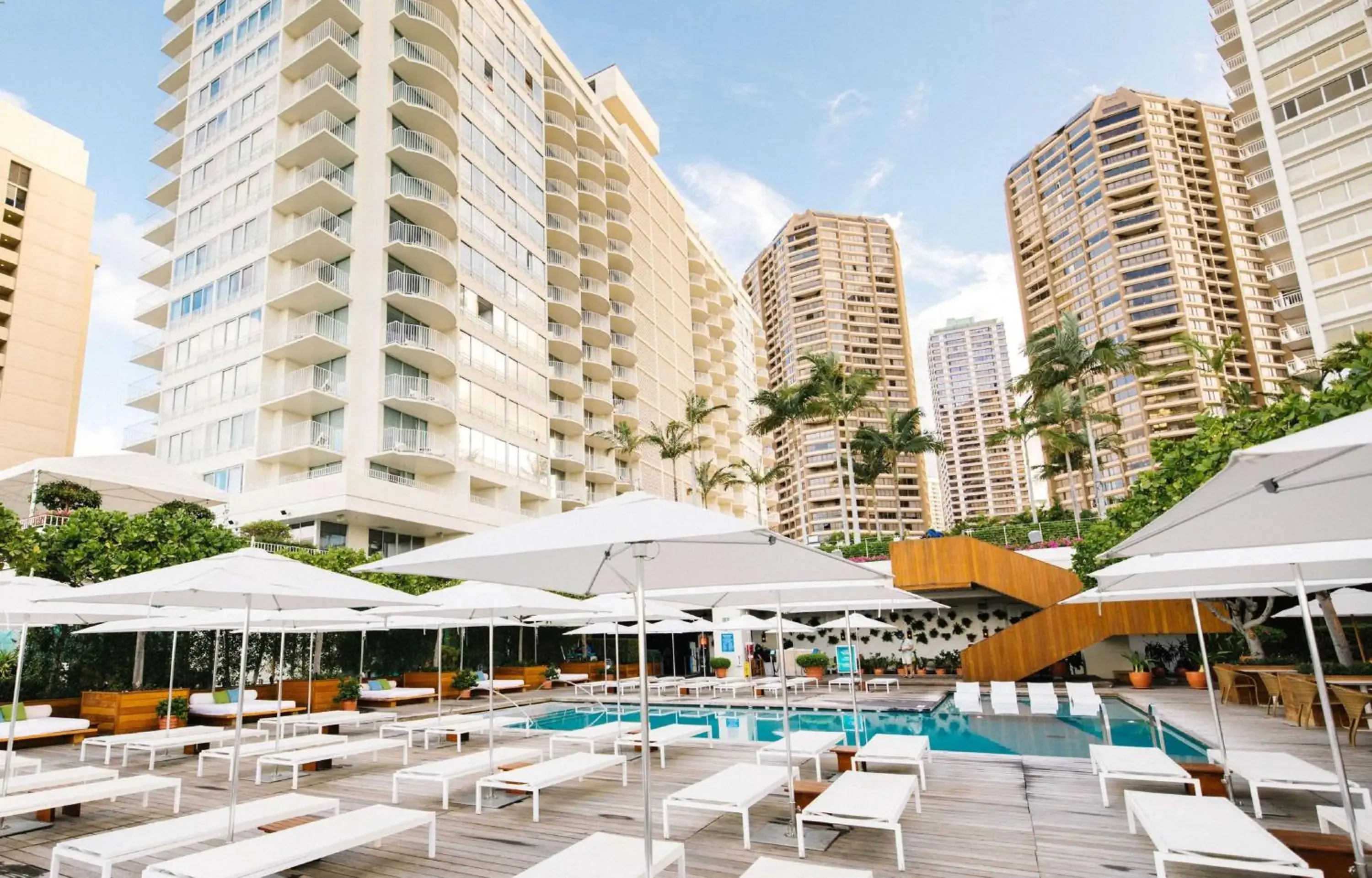 Property building in Hilton Vacation Club The Modern Honolulu Property building in Hilton Vacation Club The Modern Honolulu