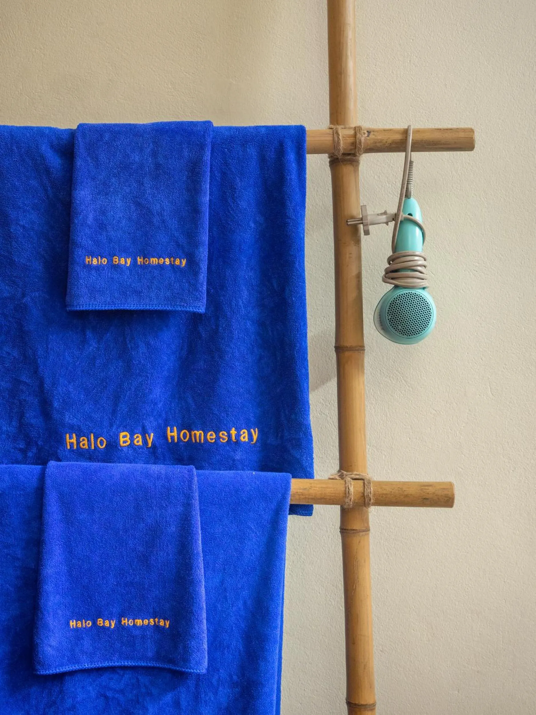 towels in Halo Bay Homestay