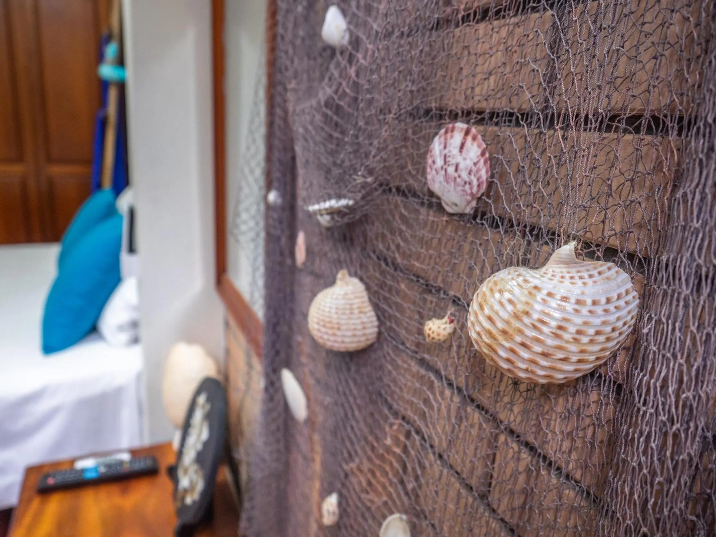 Decorative detail in Halo Bay Homestay