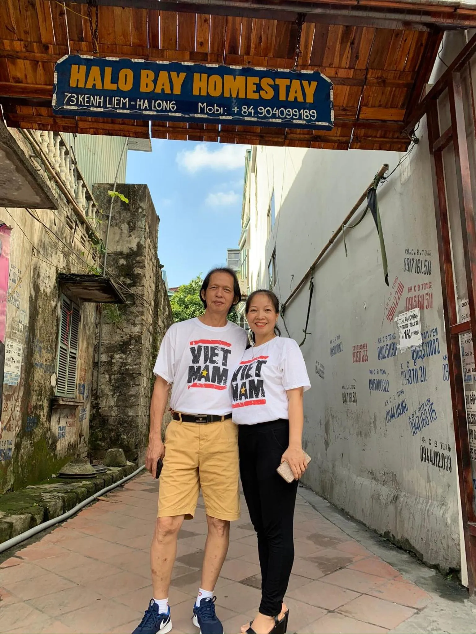 Staff in Halo Bay Homestay
