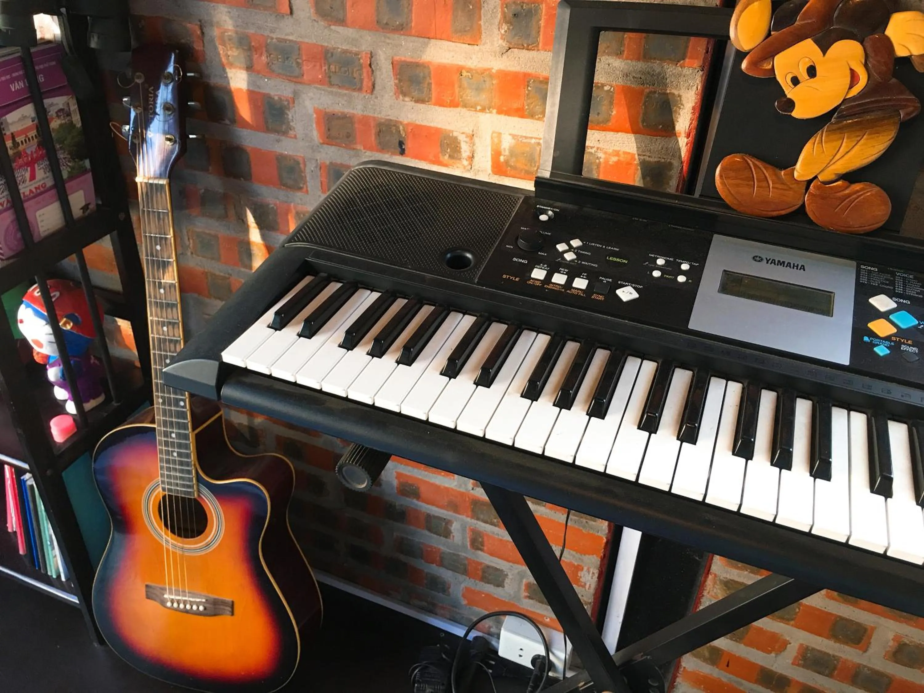 Decorative detail in Halo Bay Homestay