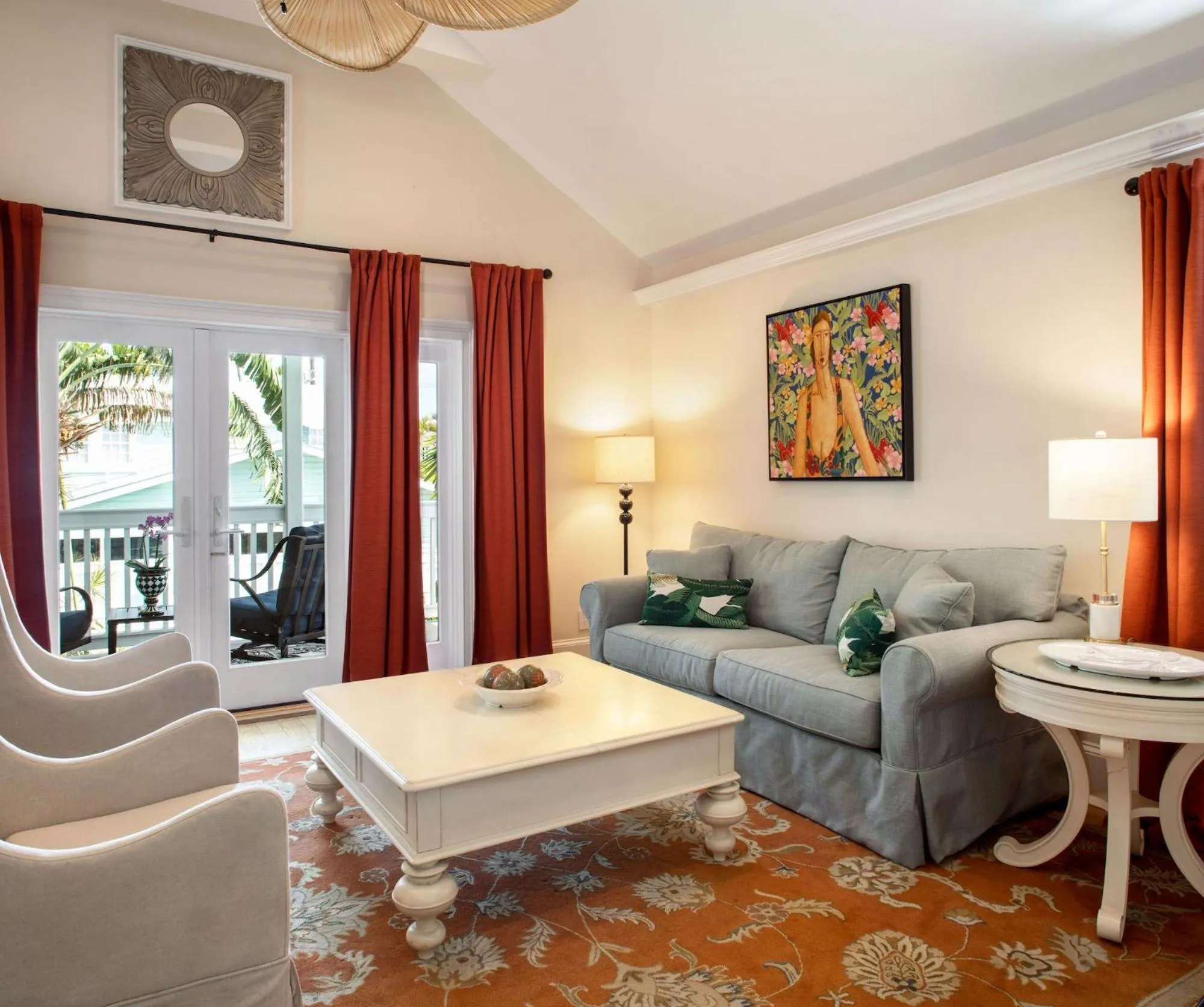 Living room in The Gardens Hotel