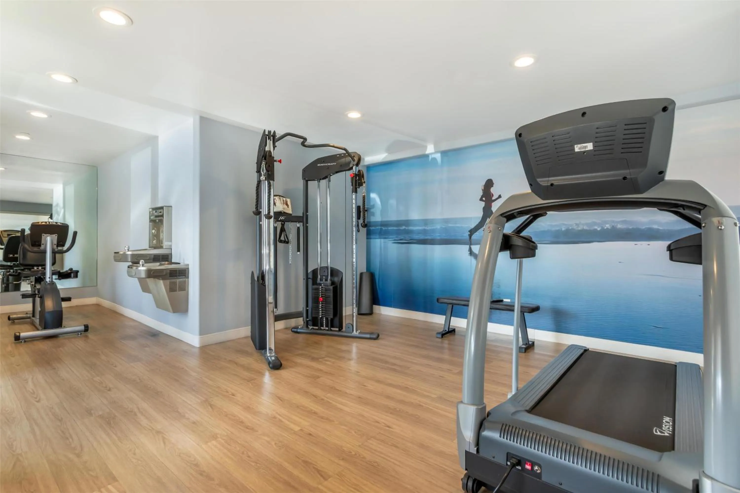 Fitness centre/facilities in Best Western Rose Garden Inn