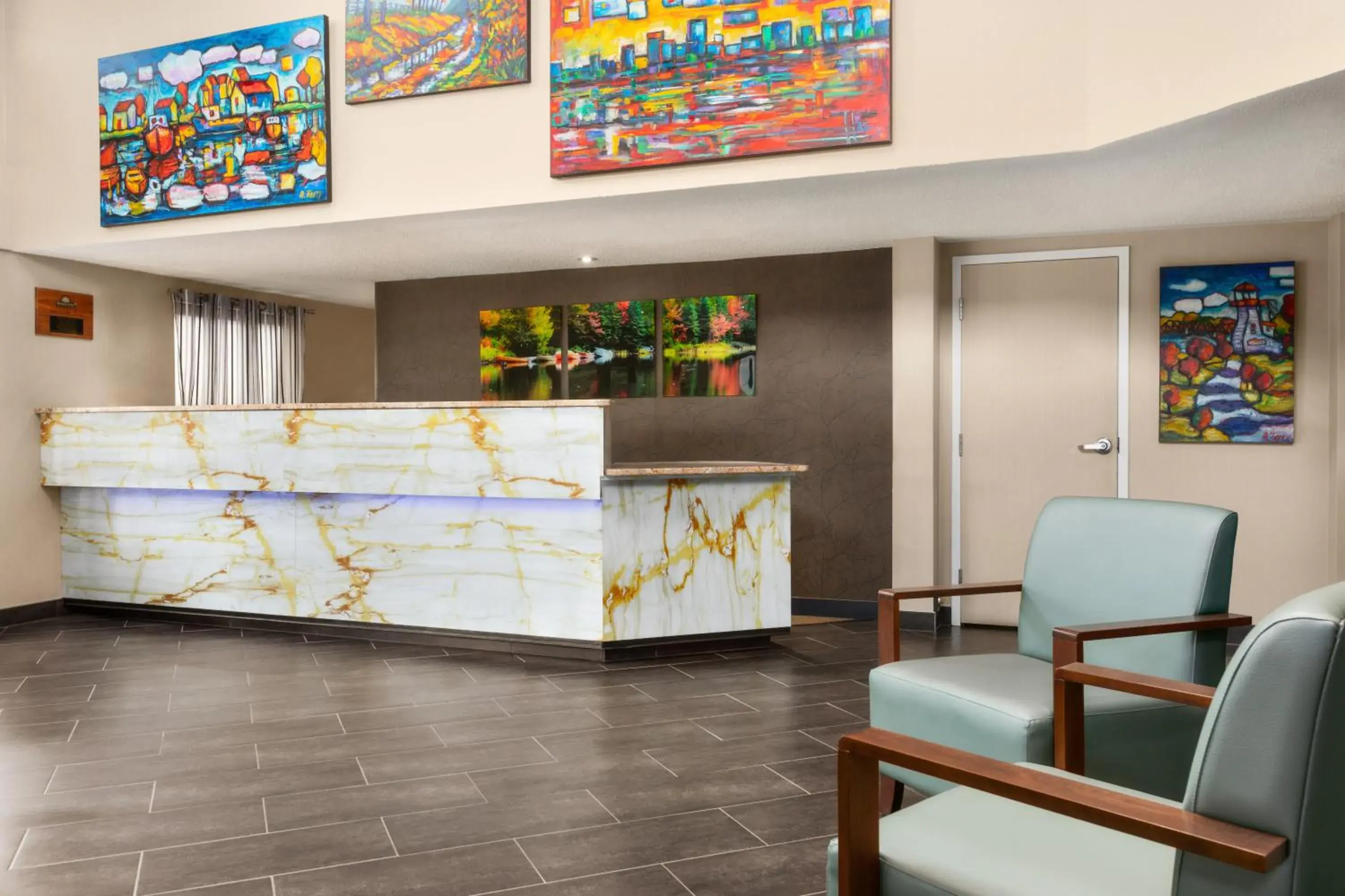 Lobby or reception in Days Inn by Wyndham Miramichi NB Lobby or reception in Days Inn by Wyndham Miramichi NB
