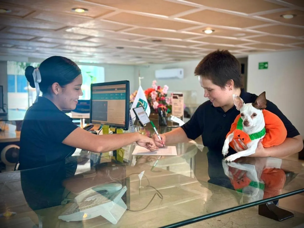 Lobby or reception in Quality Inn Mazatlan