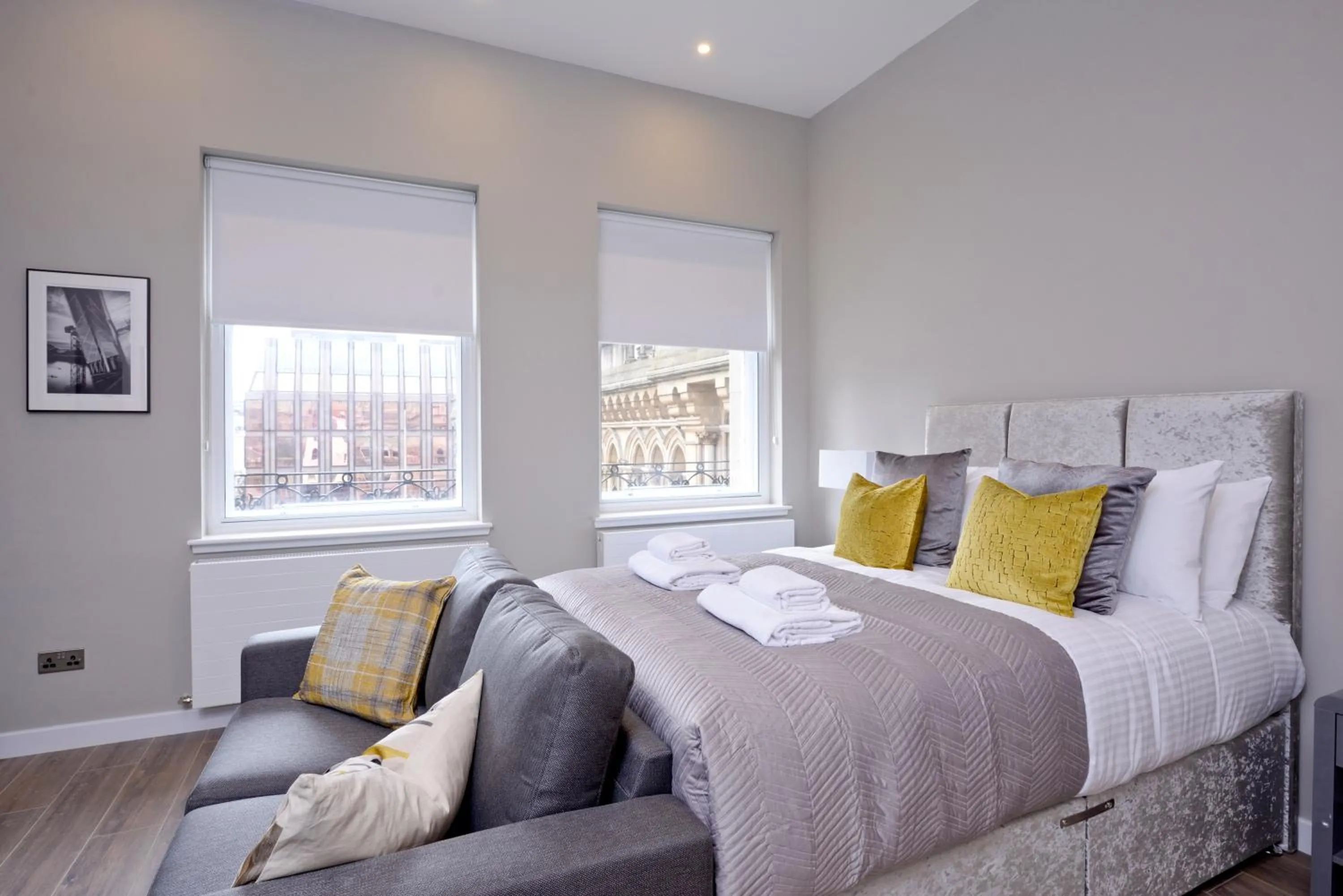 Bed in Nelson Mandela Place Apartments