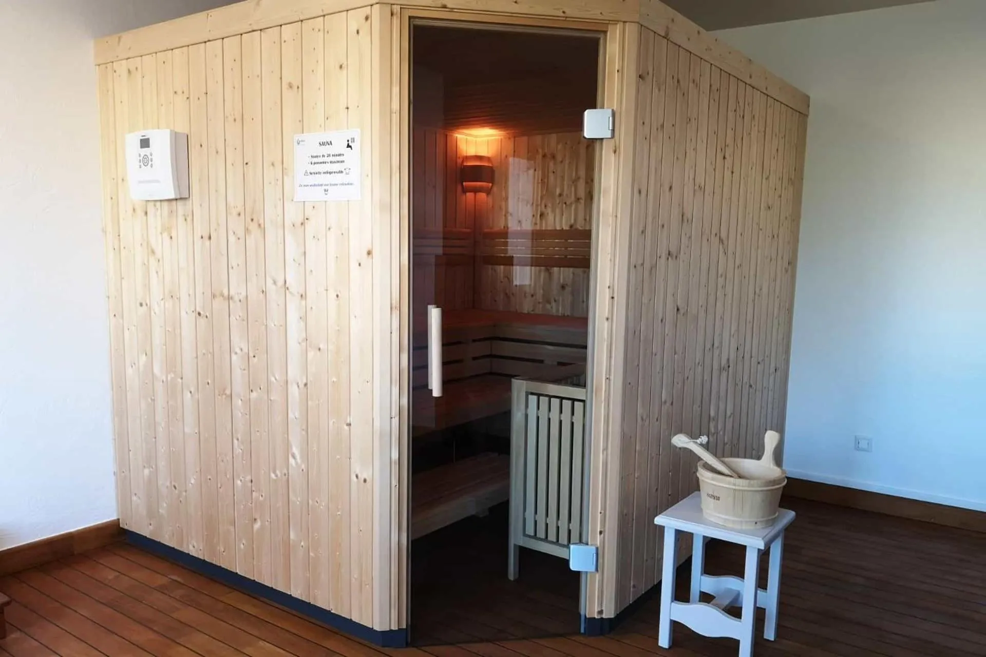 Sauna in Résidence Goélia Les Jardins d'Azur