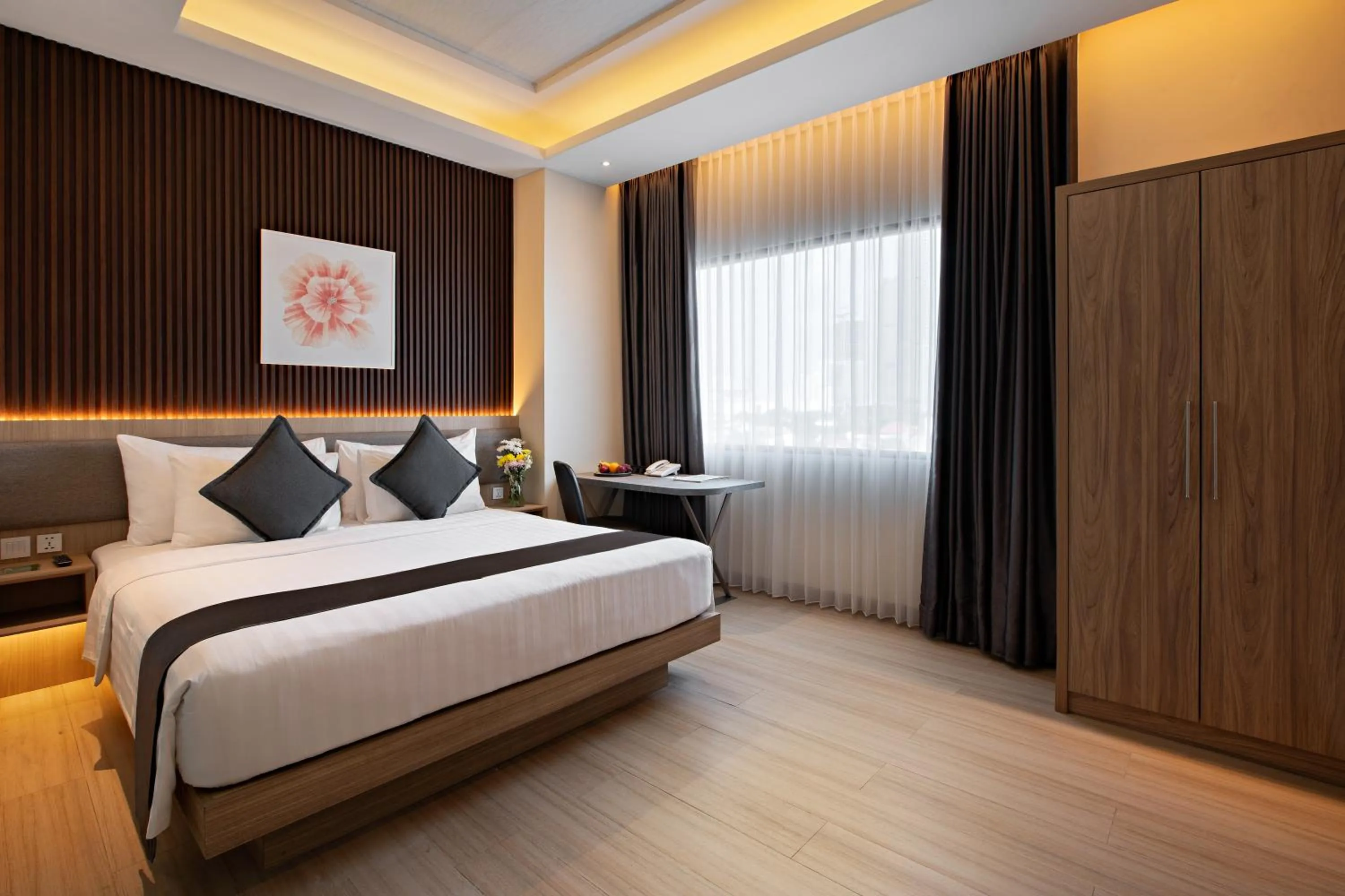Bedroom, Bed in Grand Orchardz Hotel Kemayoran Jakarta