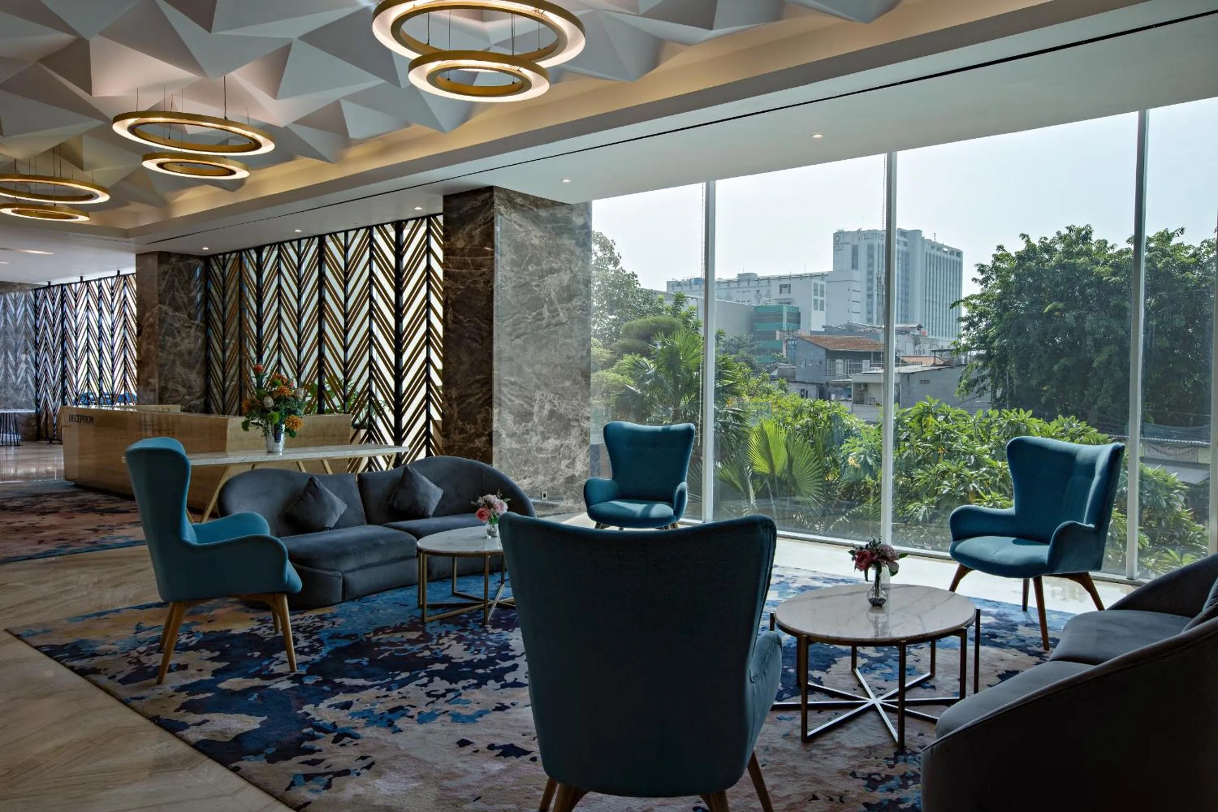 Lobby or reception in Grand Orchardz Hotel Kemayoran Jakarta