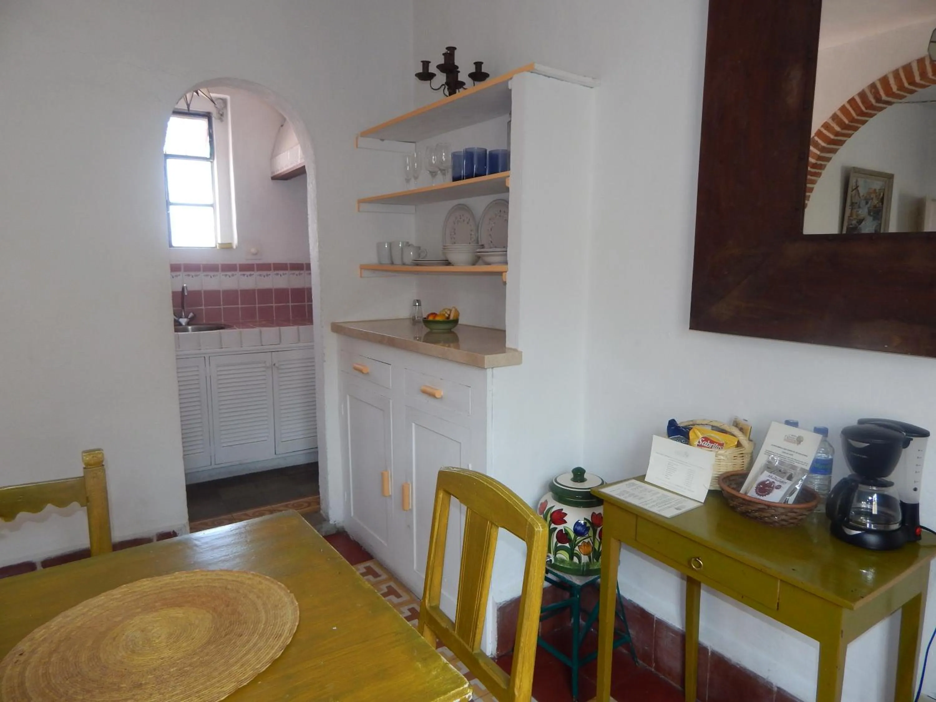 Kitchen or kitchenette in Suites Santo Domingo