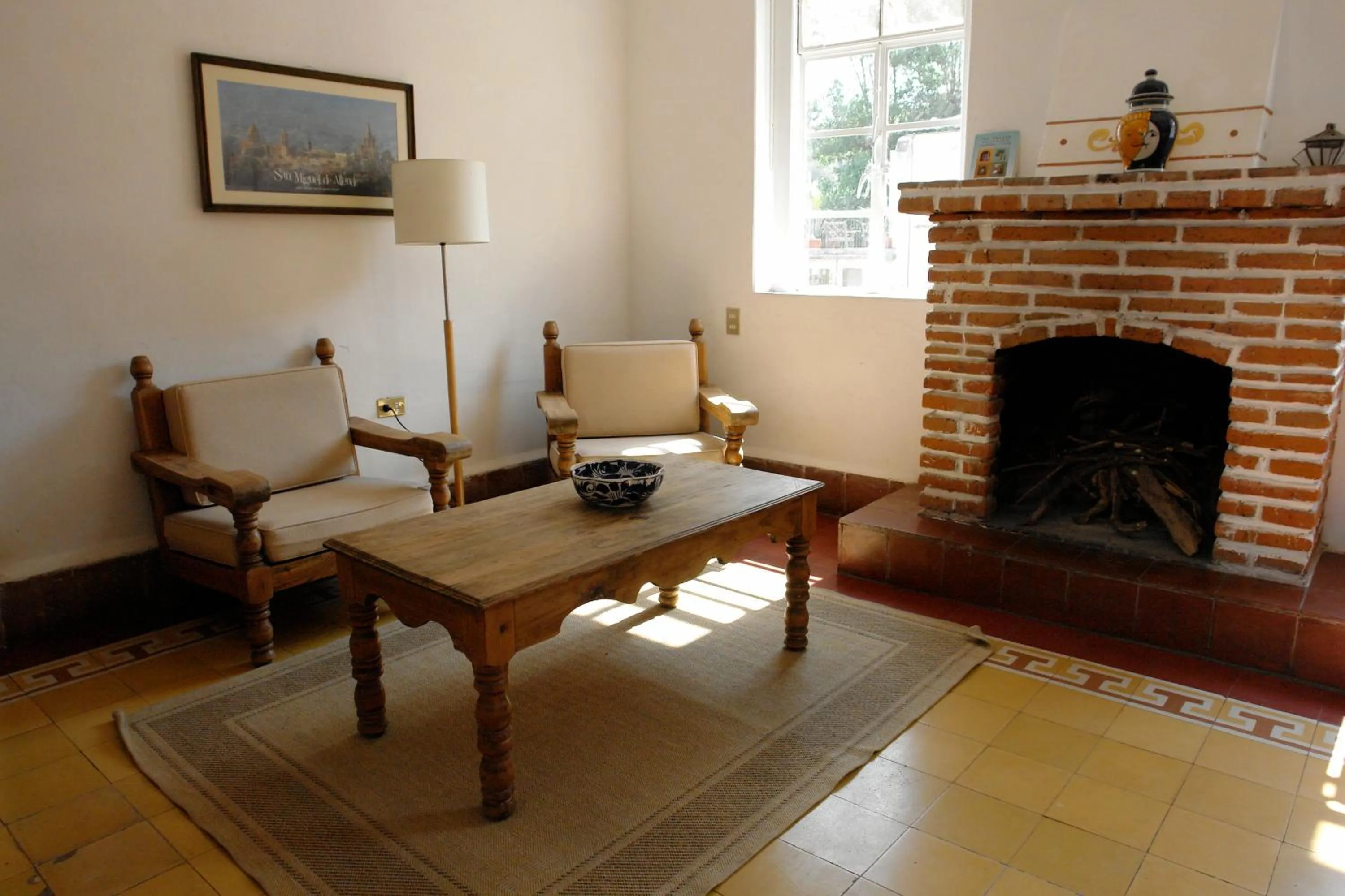 Living room in Suites Santo Domingo