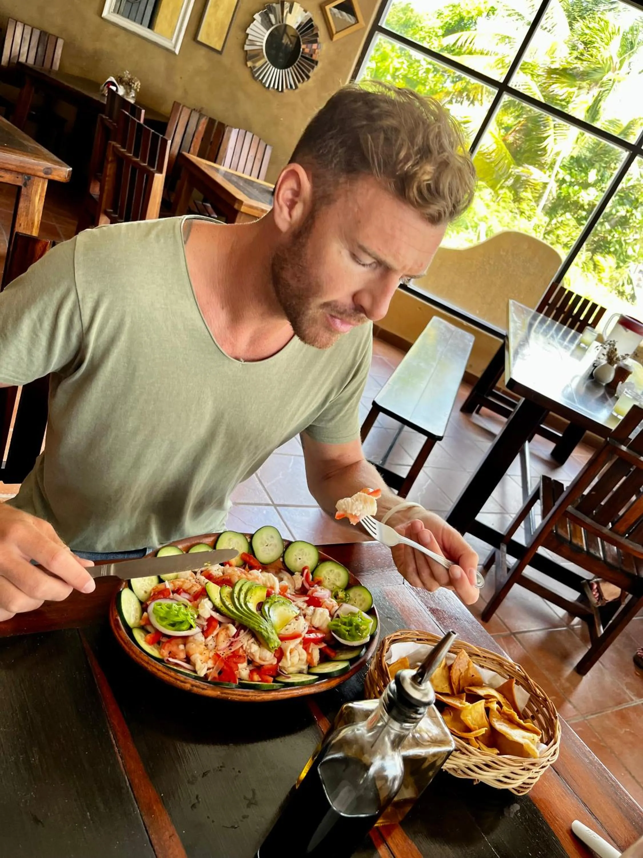 Restaurant/places to eat in Hotel Luna De Plata Mahahual