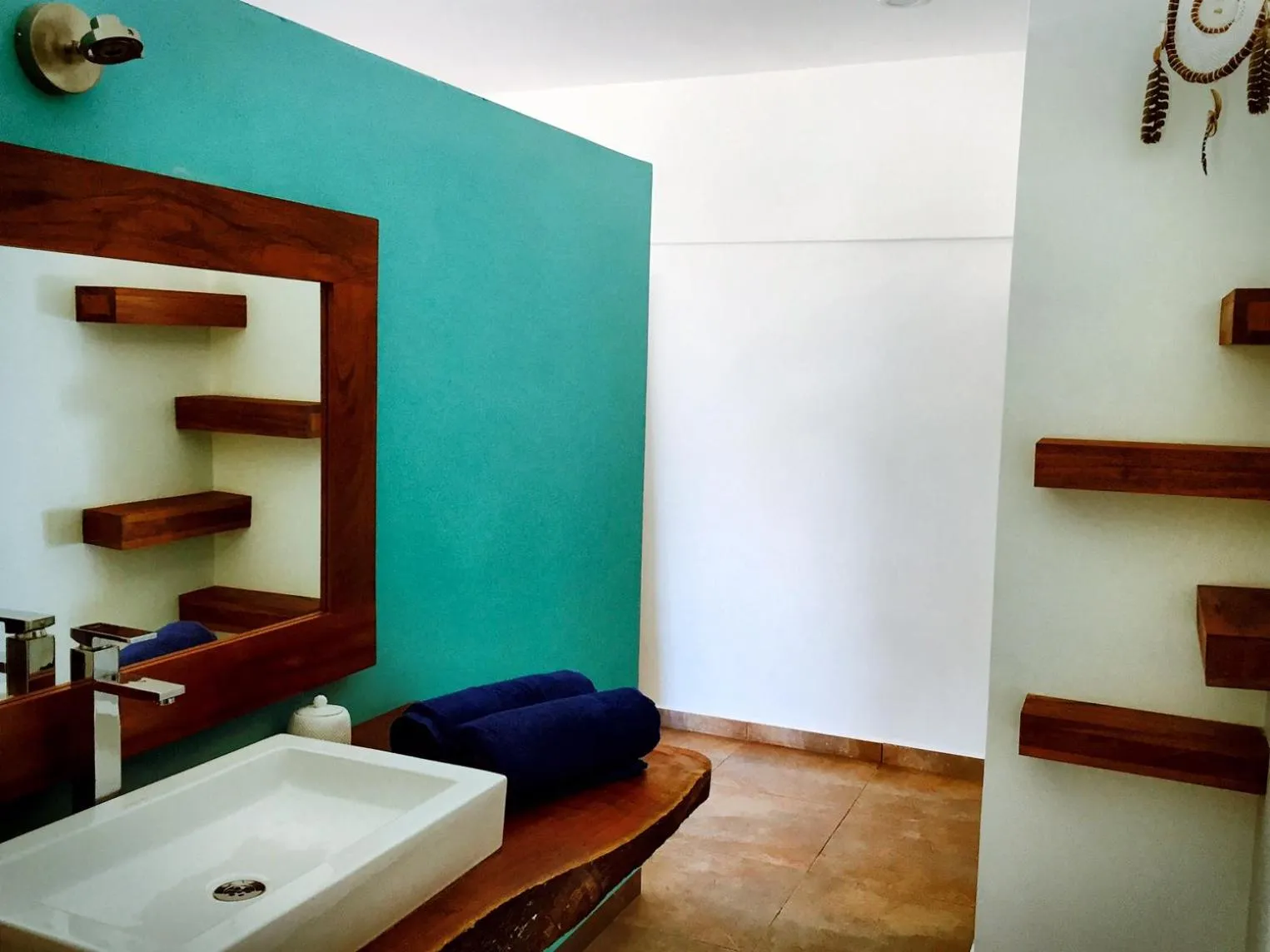 Bathroom in Hotel Luna De Plata Mahahual