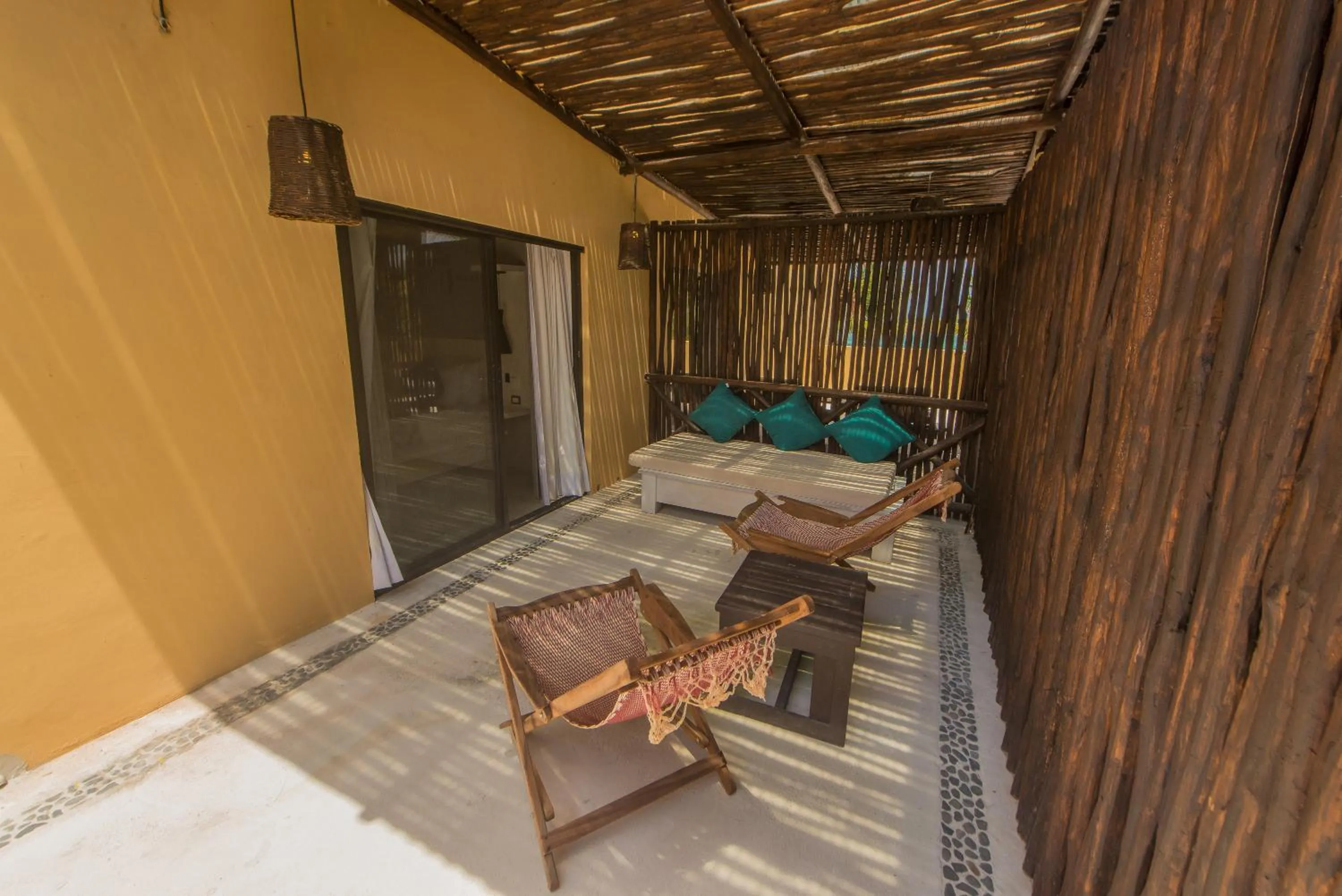 Balcony/Terrace in Hotel Luna De Plata Mahahual