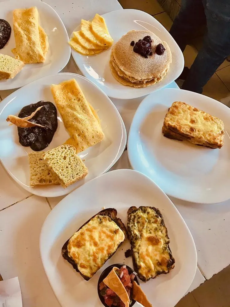 Breakfast in Hotel Luna De Plata Mahahual