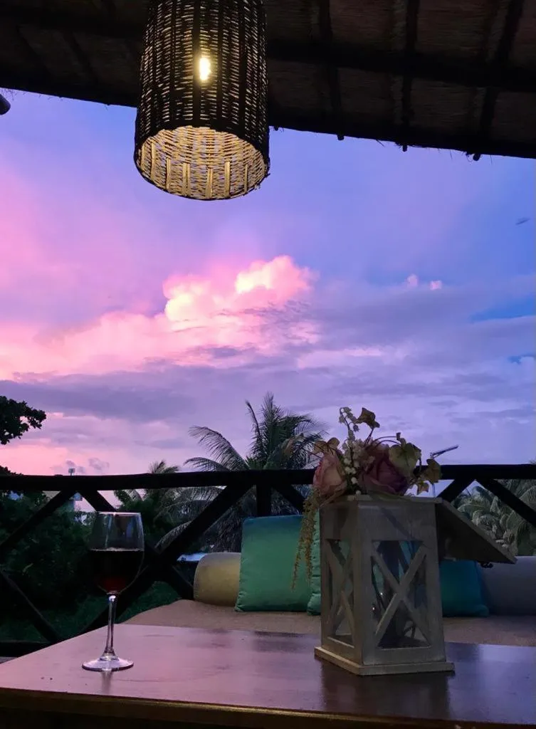 Balcony/Terrace in Hotel Luna De Plata Mahahual