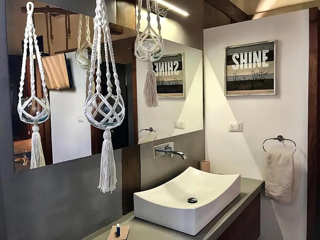 Bathroom in Hotel Luna De Plata Mahahual