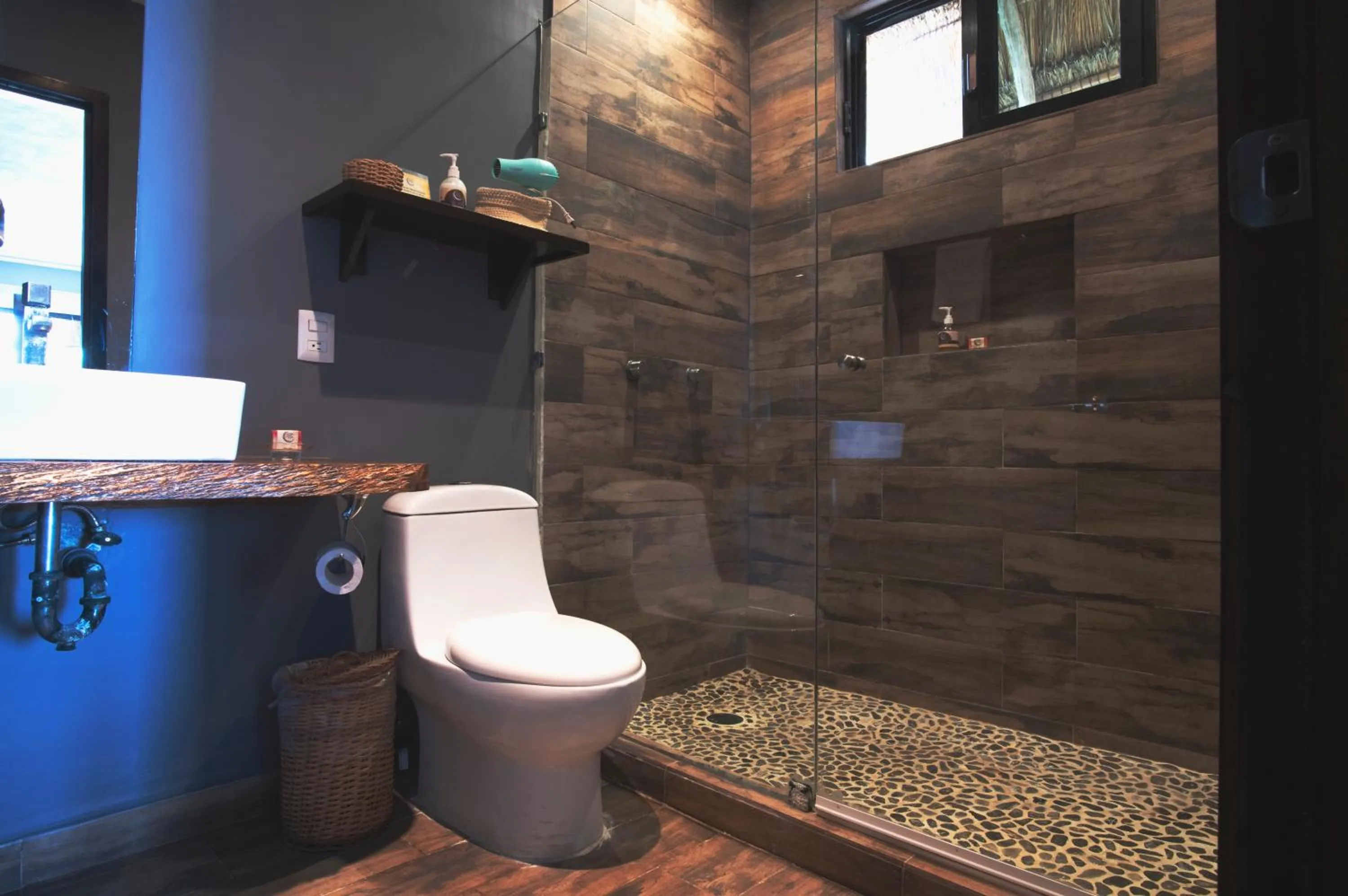 Bathroom in Hotel Luna De Plata Mahahual