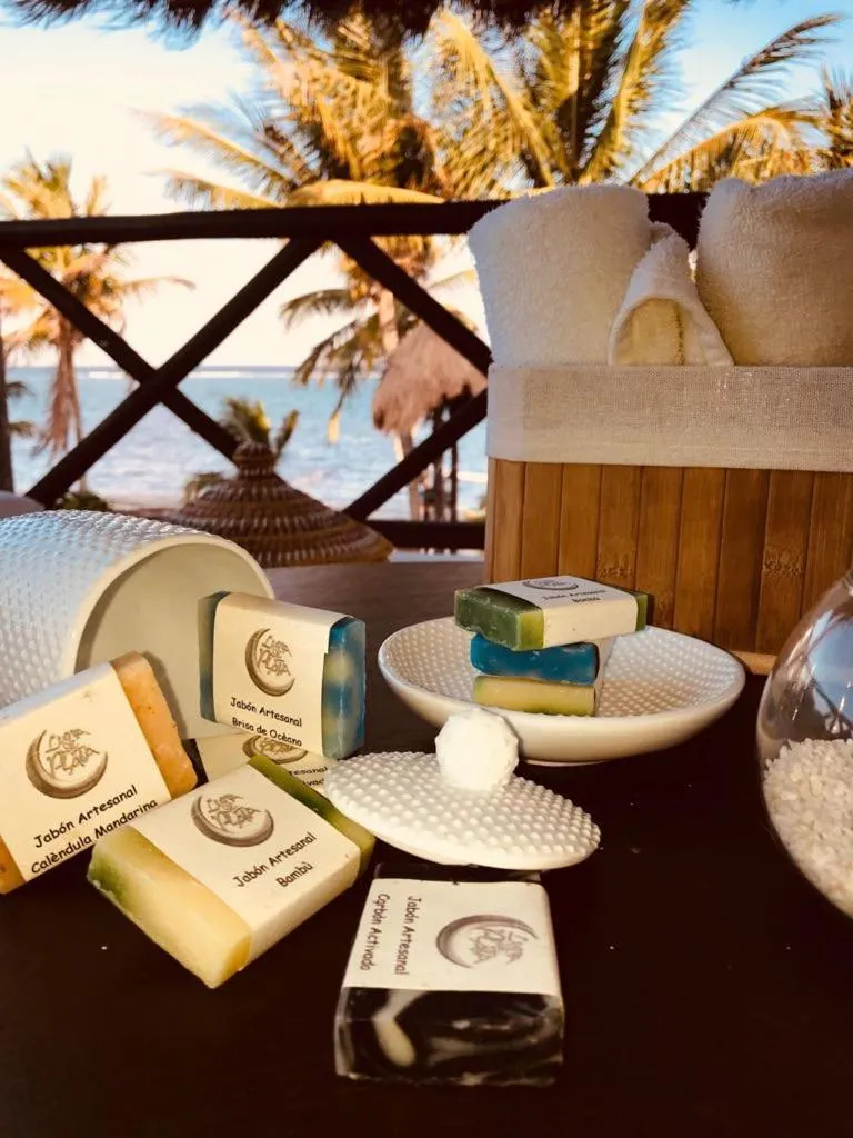 Decorative detail in Hotel Luna De Plata Mahahual