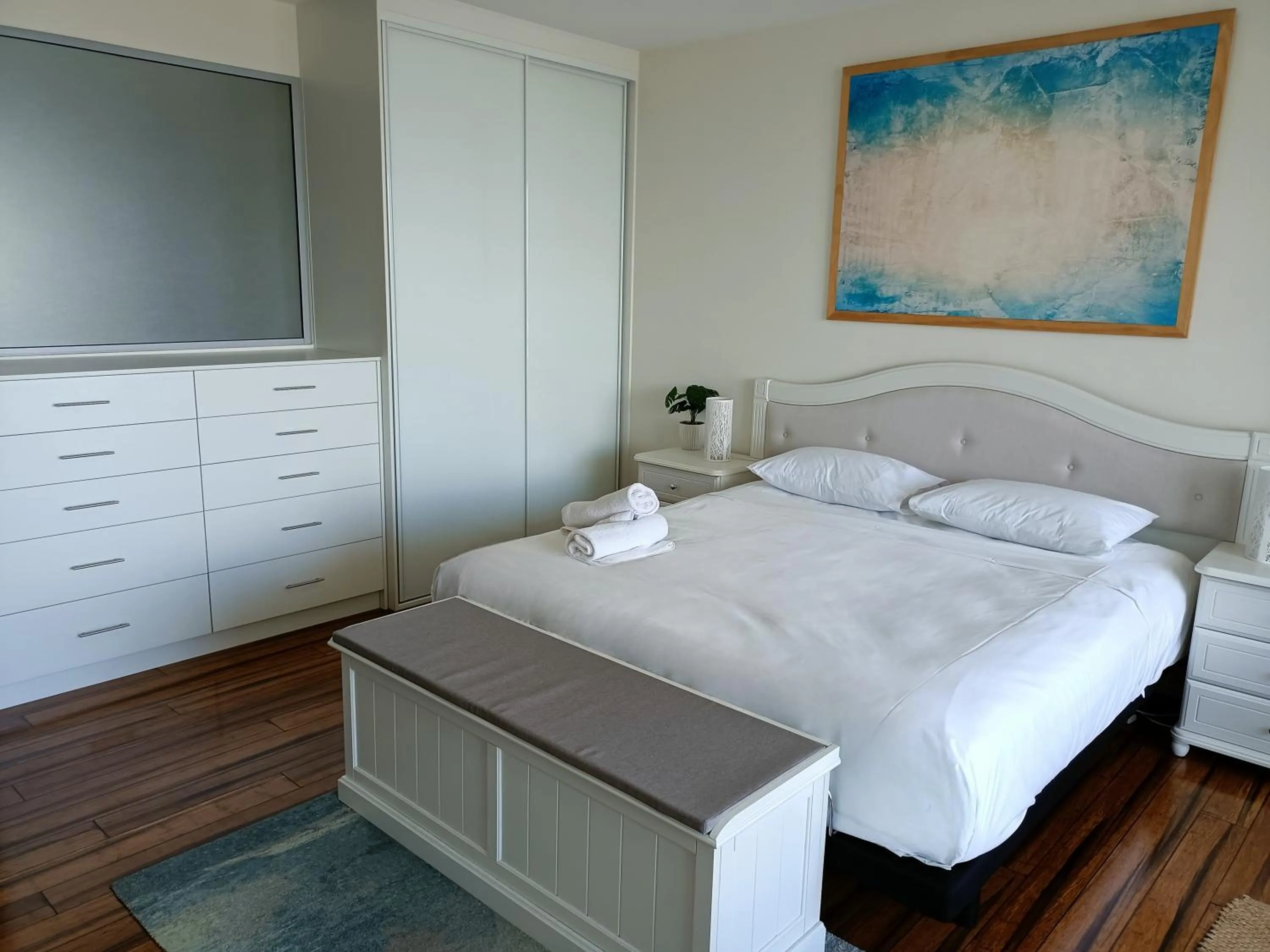 Bed in The Grand Apartments