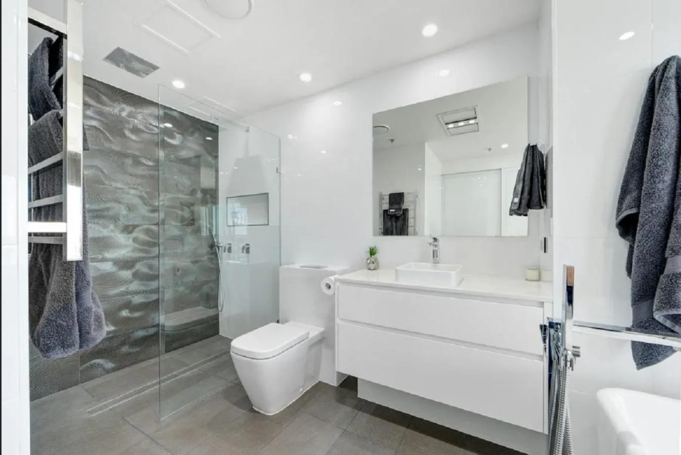 Shower in The Grand Apartments