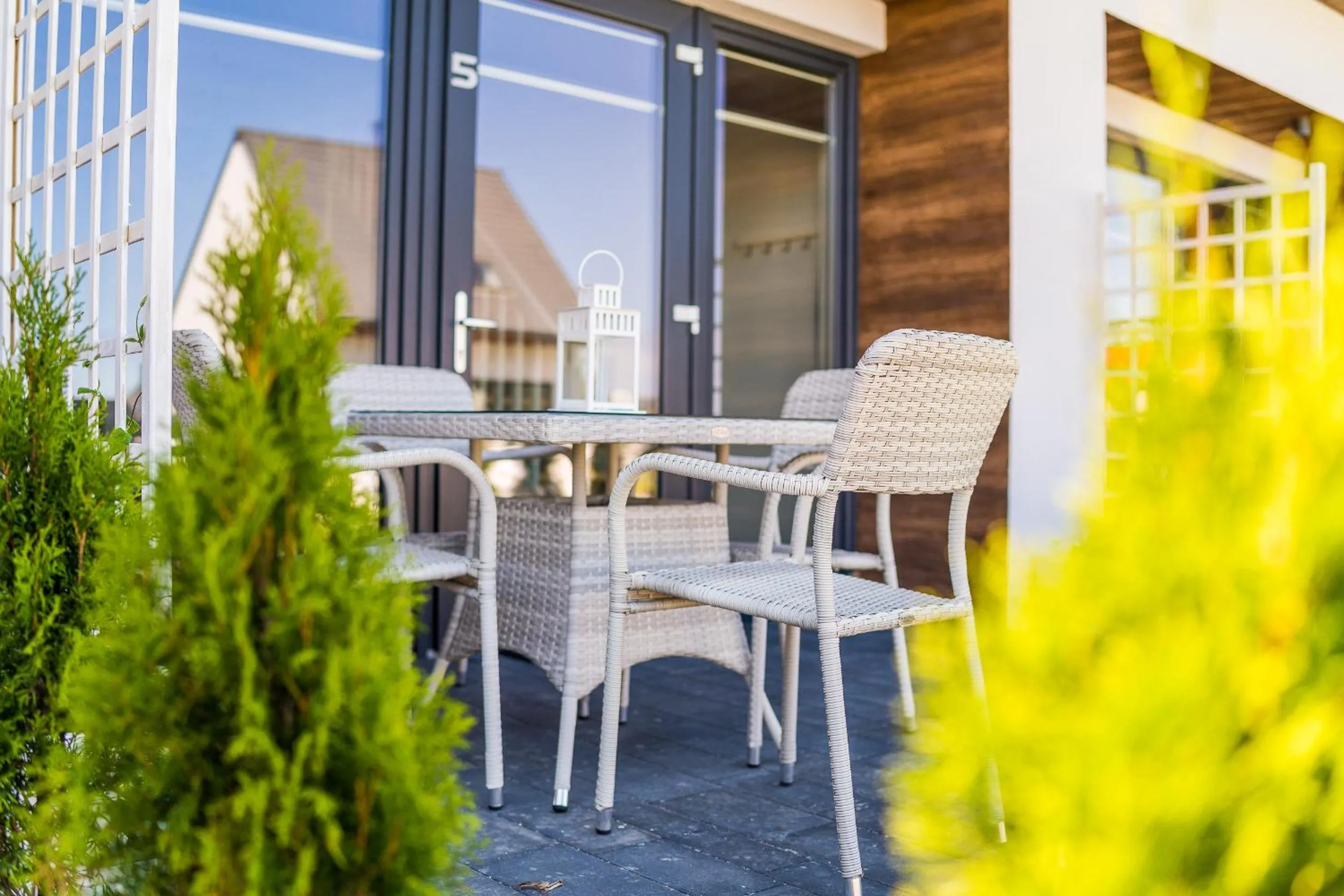Balcony/Terrace in Zielony Zakątek
