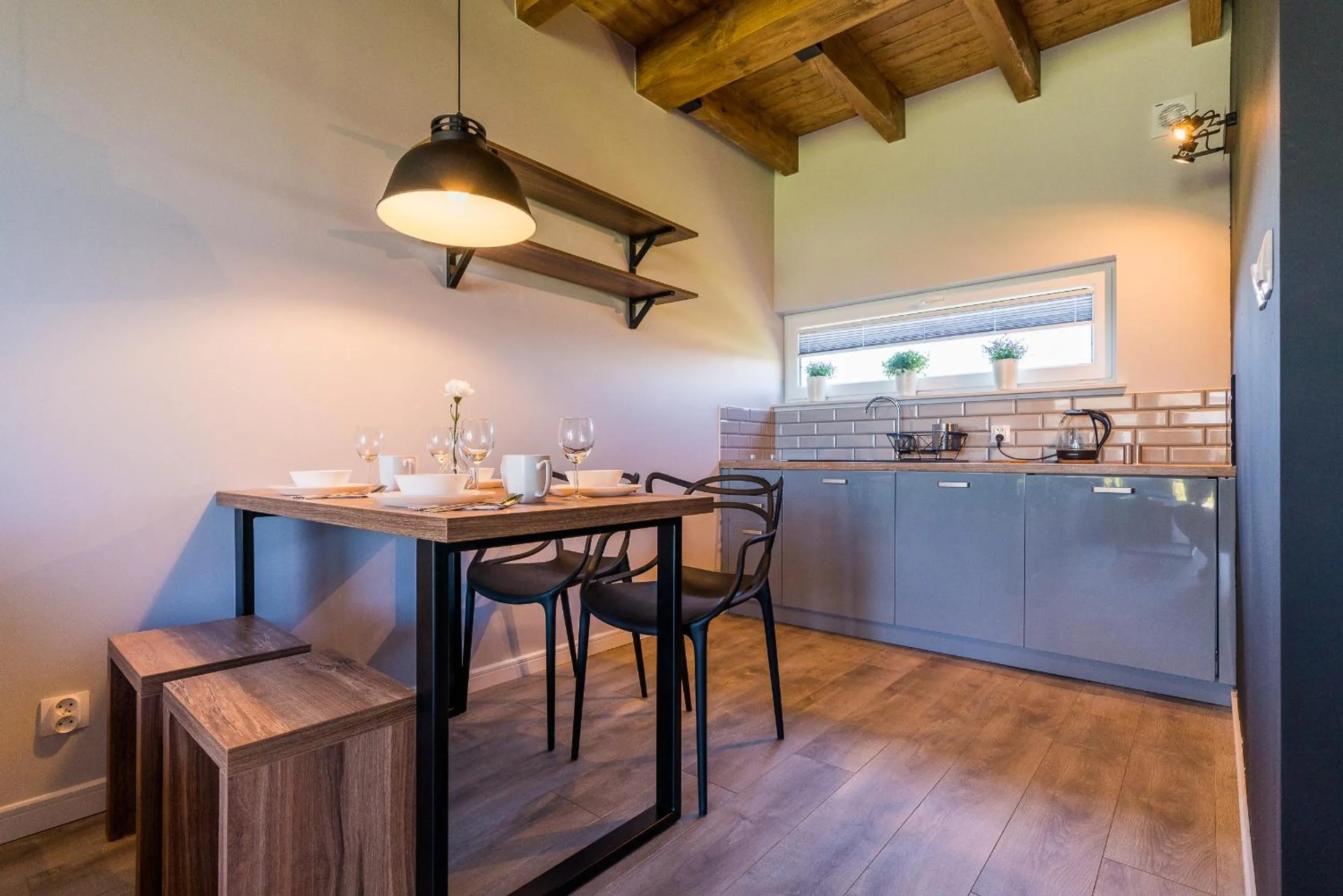 Kitchen or kitchenette in Zielony Zakątek