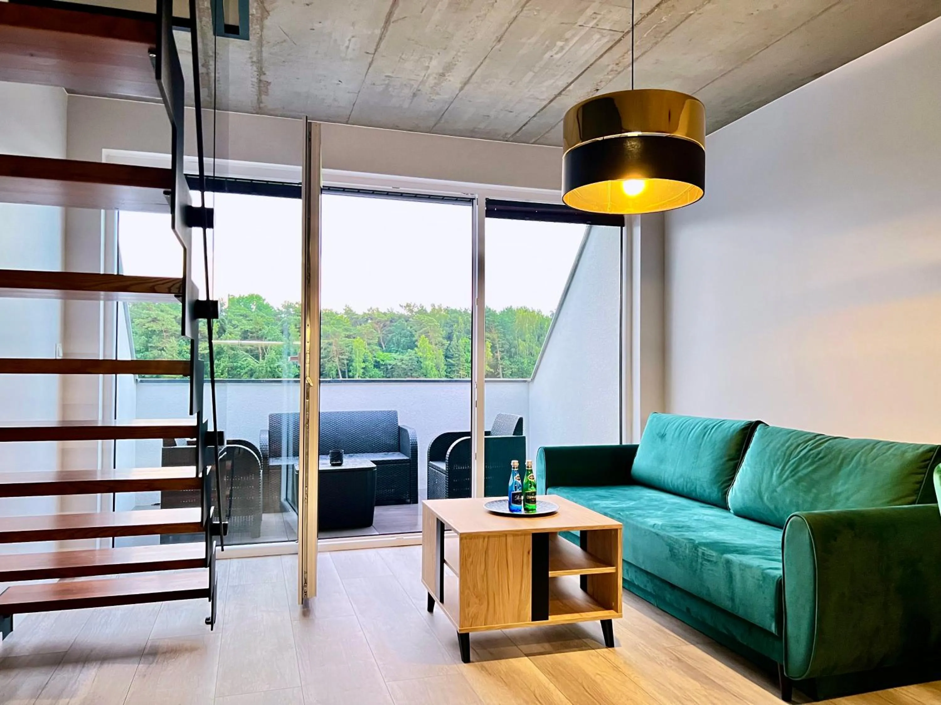 Living room in Zielony Zakątek