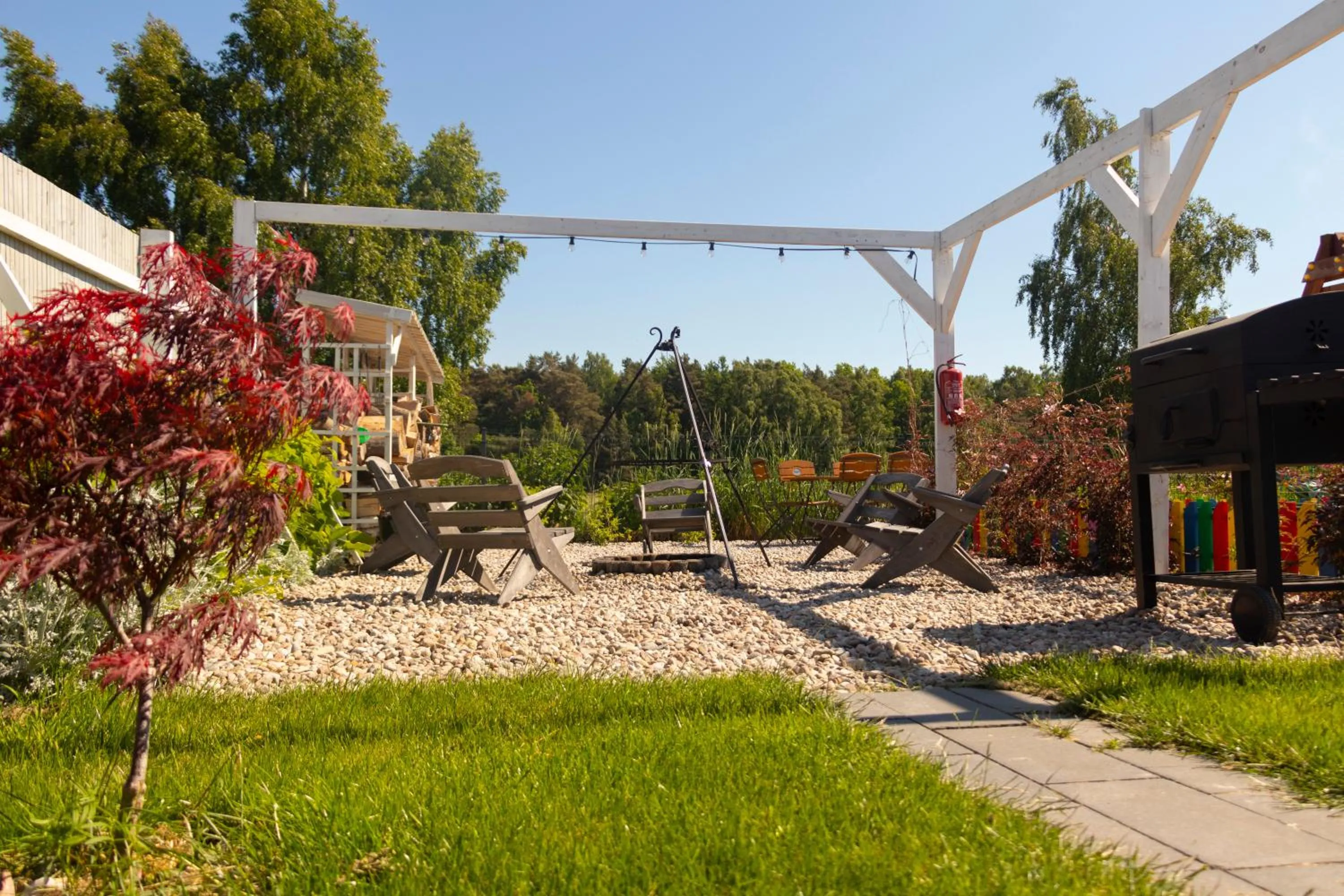 BBQ facilities in Zielony Zakątek