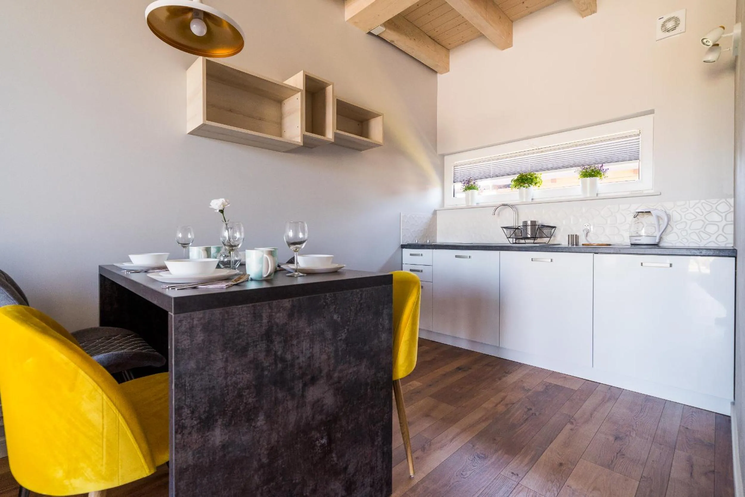 Kitchen or kitchenette in Zielony Zakątek