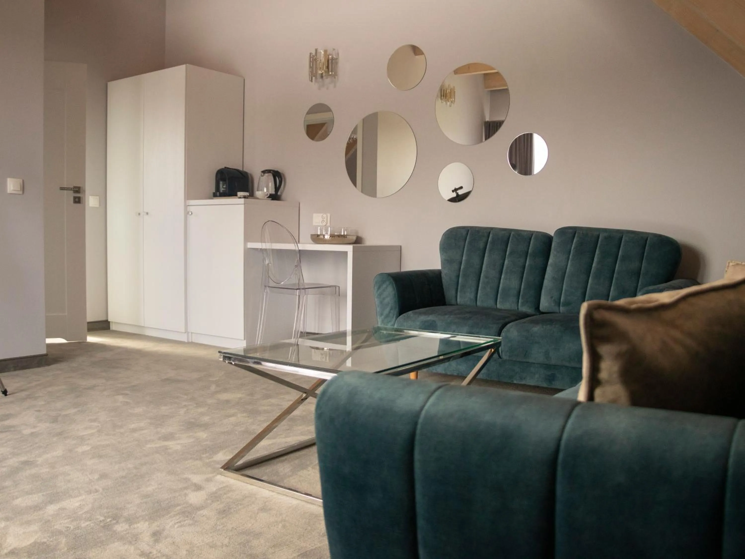 Living room in Zielony Zakątek