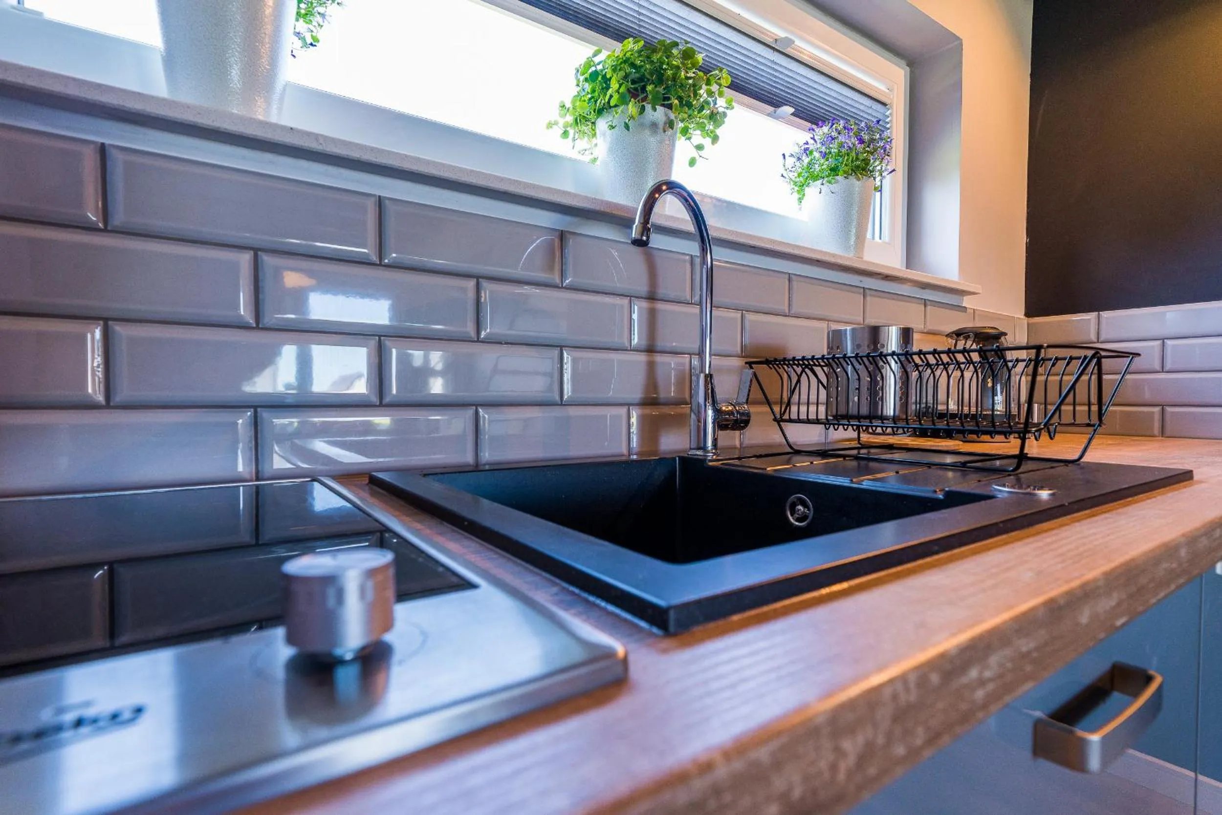 Kitchen or kitchenette in Zielony Zakątek