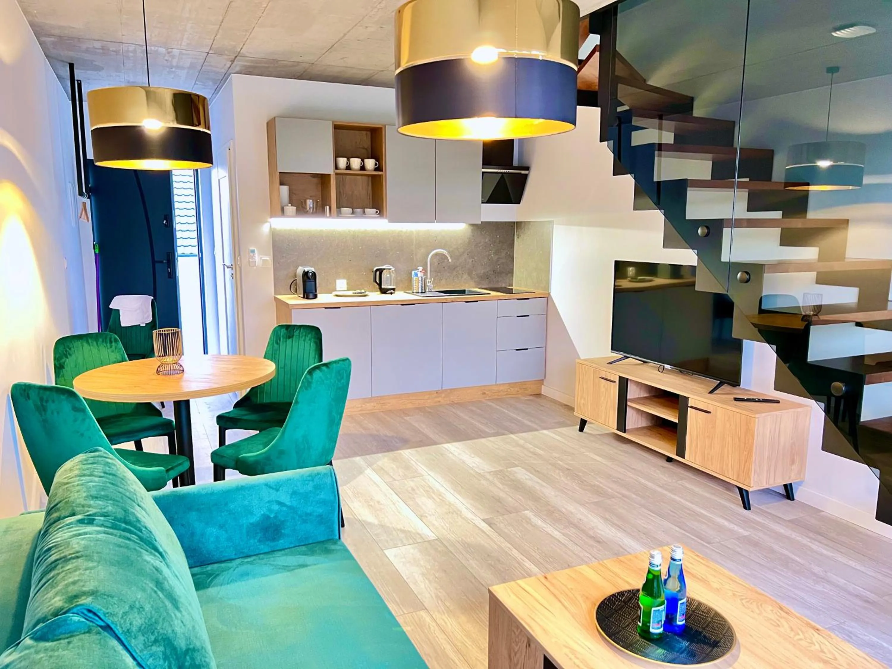 Kitchen or kitchenette in Zielony Zakątek