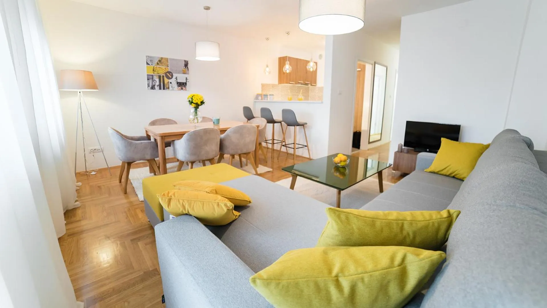 Living room in Novel Inn