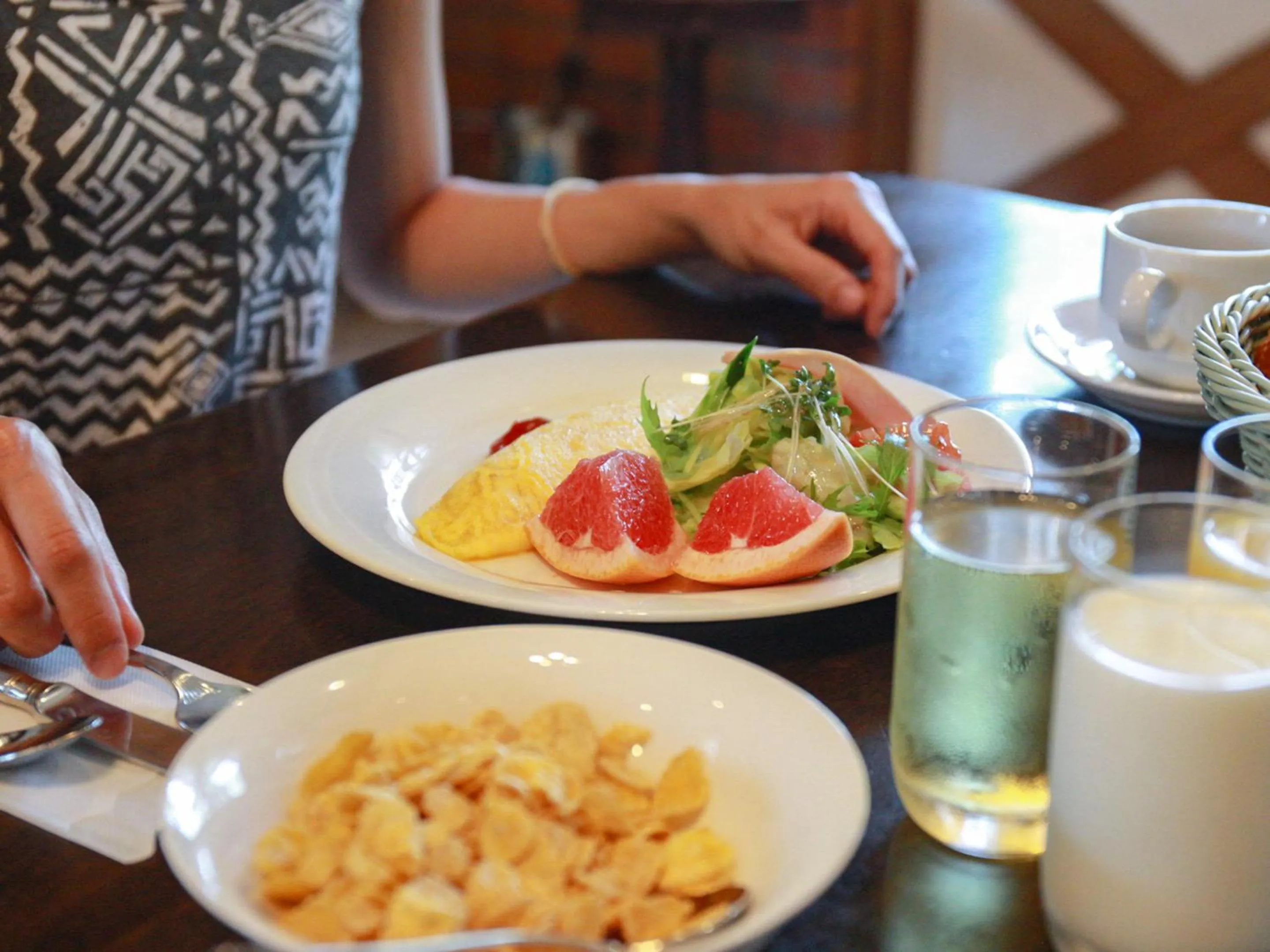 Breakfast in Landhaus Dancru Netz