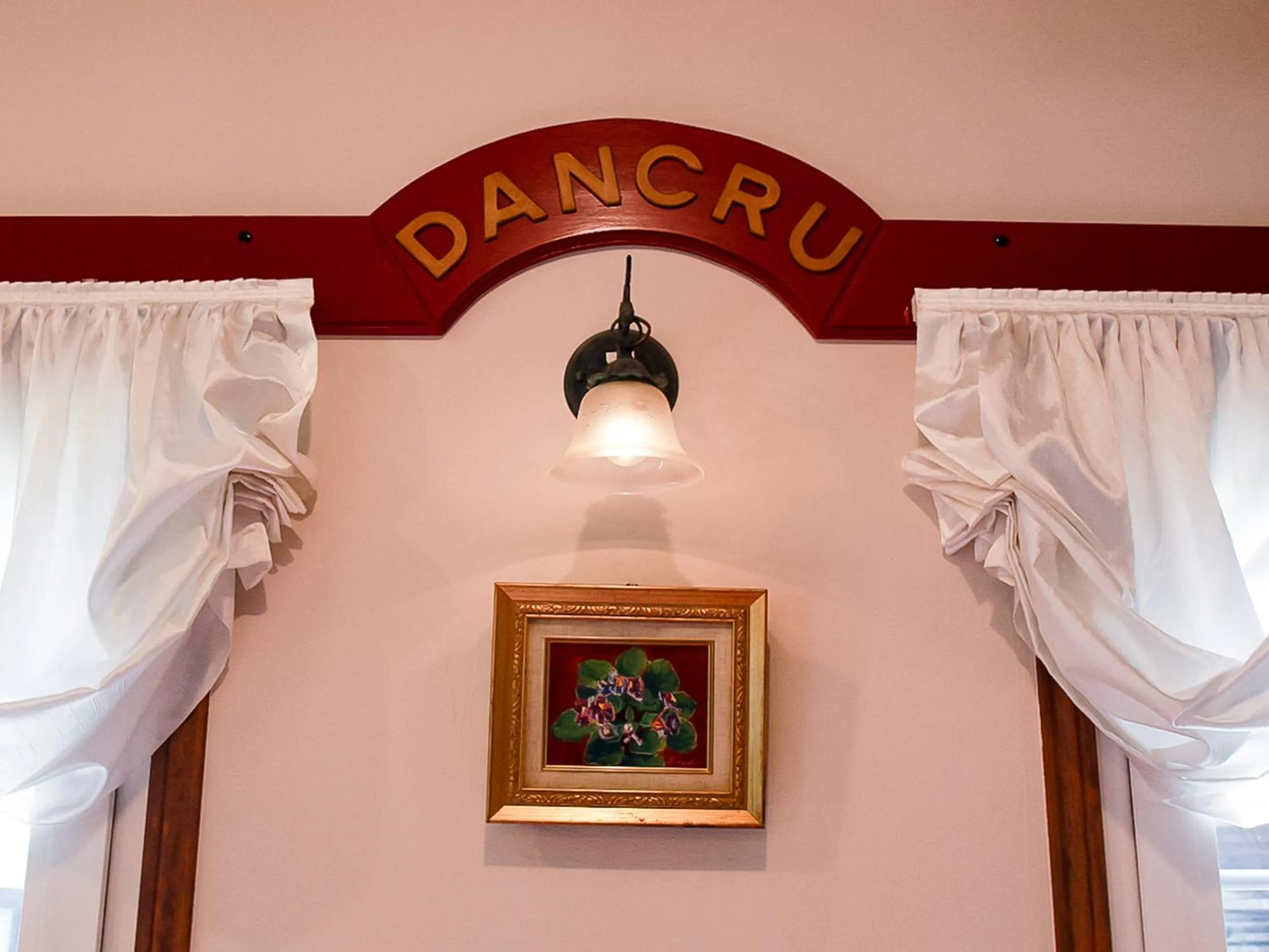 Decorative detail in Landhaus Dancru Netz