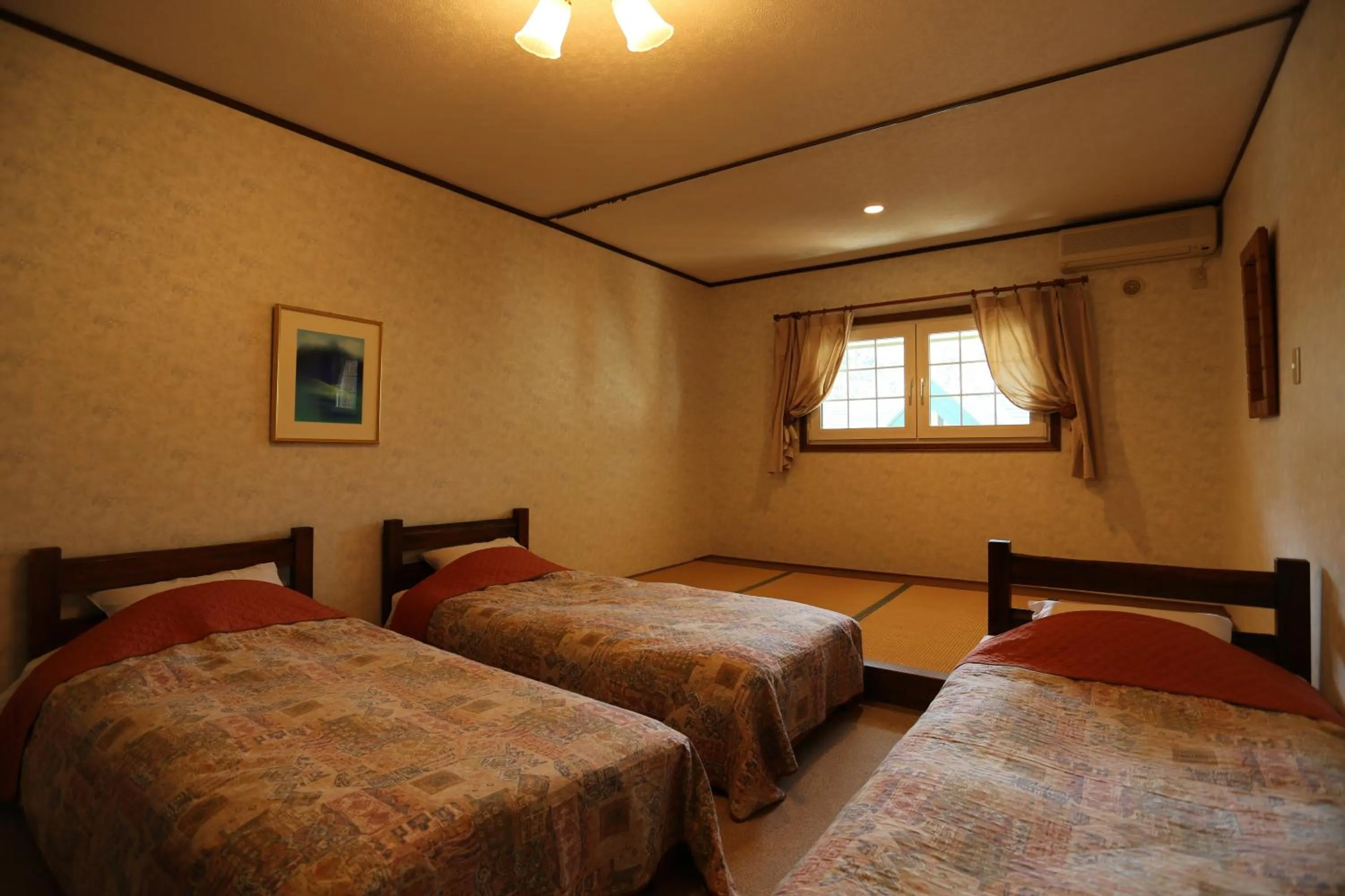 Bed in Landhaus Dancru Netz