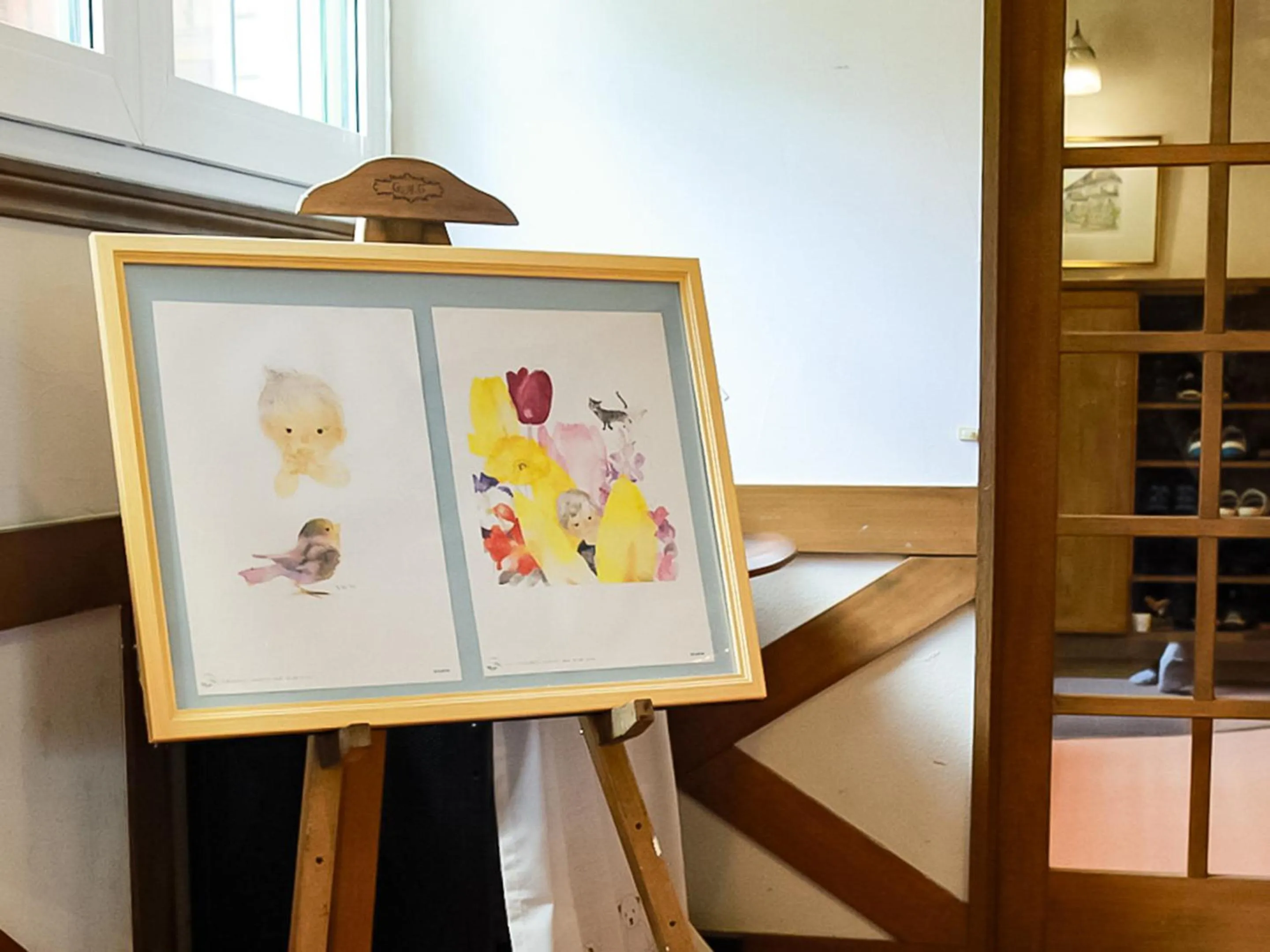 Decorative detail in Landhaus Dancru Netz