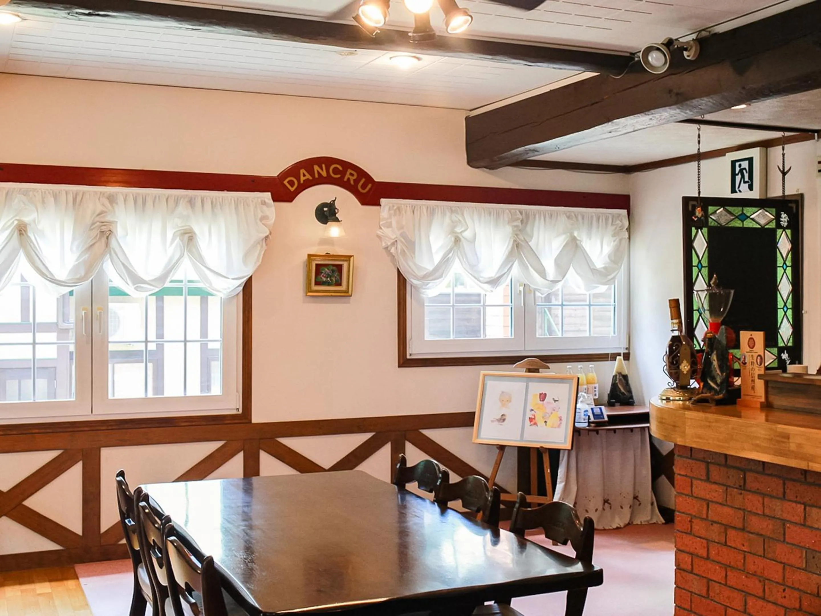 Lounge or bar in Landhaus Dancru Netz