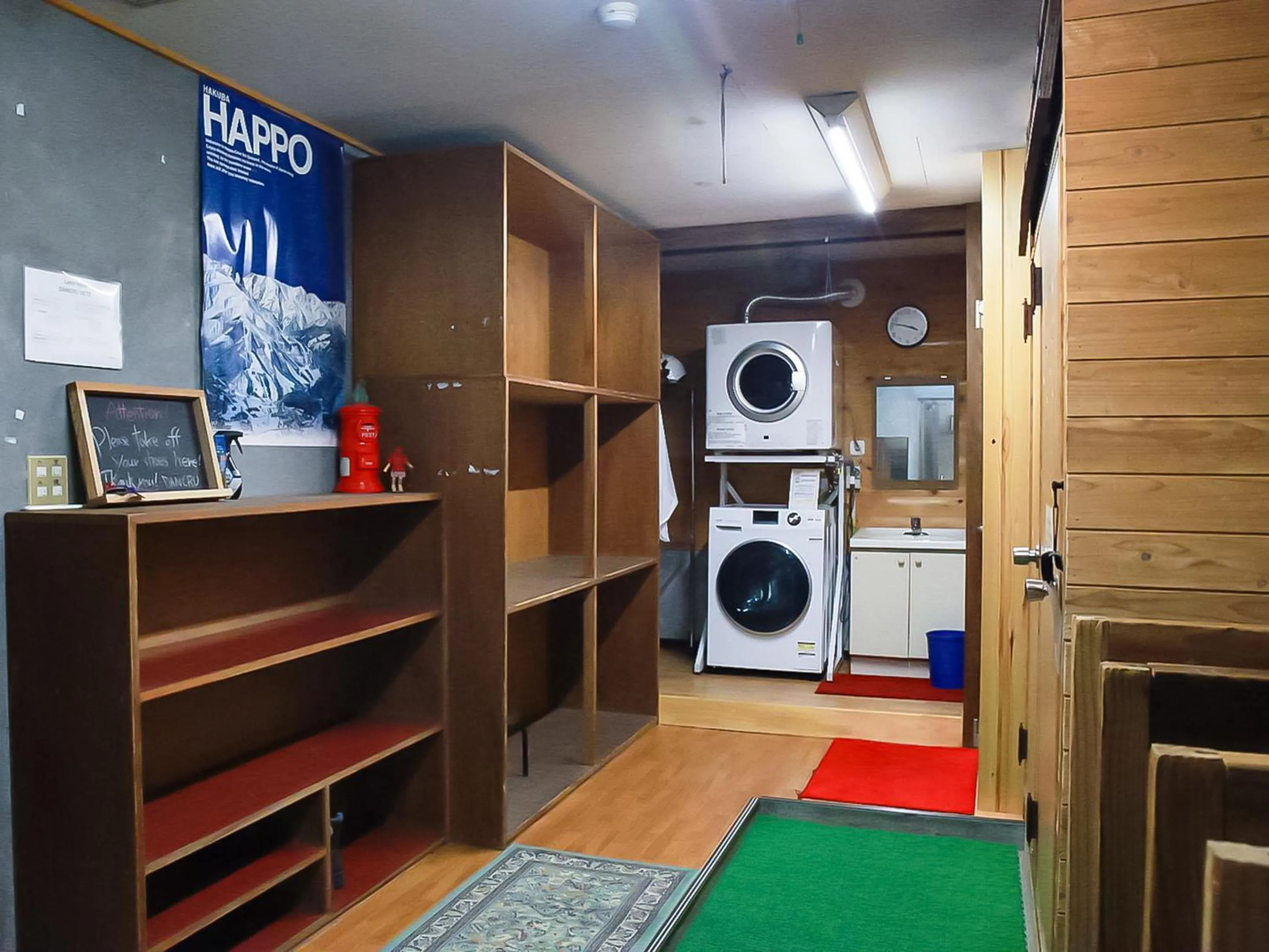 washing machine in Landhaus Dancru Netz