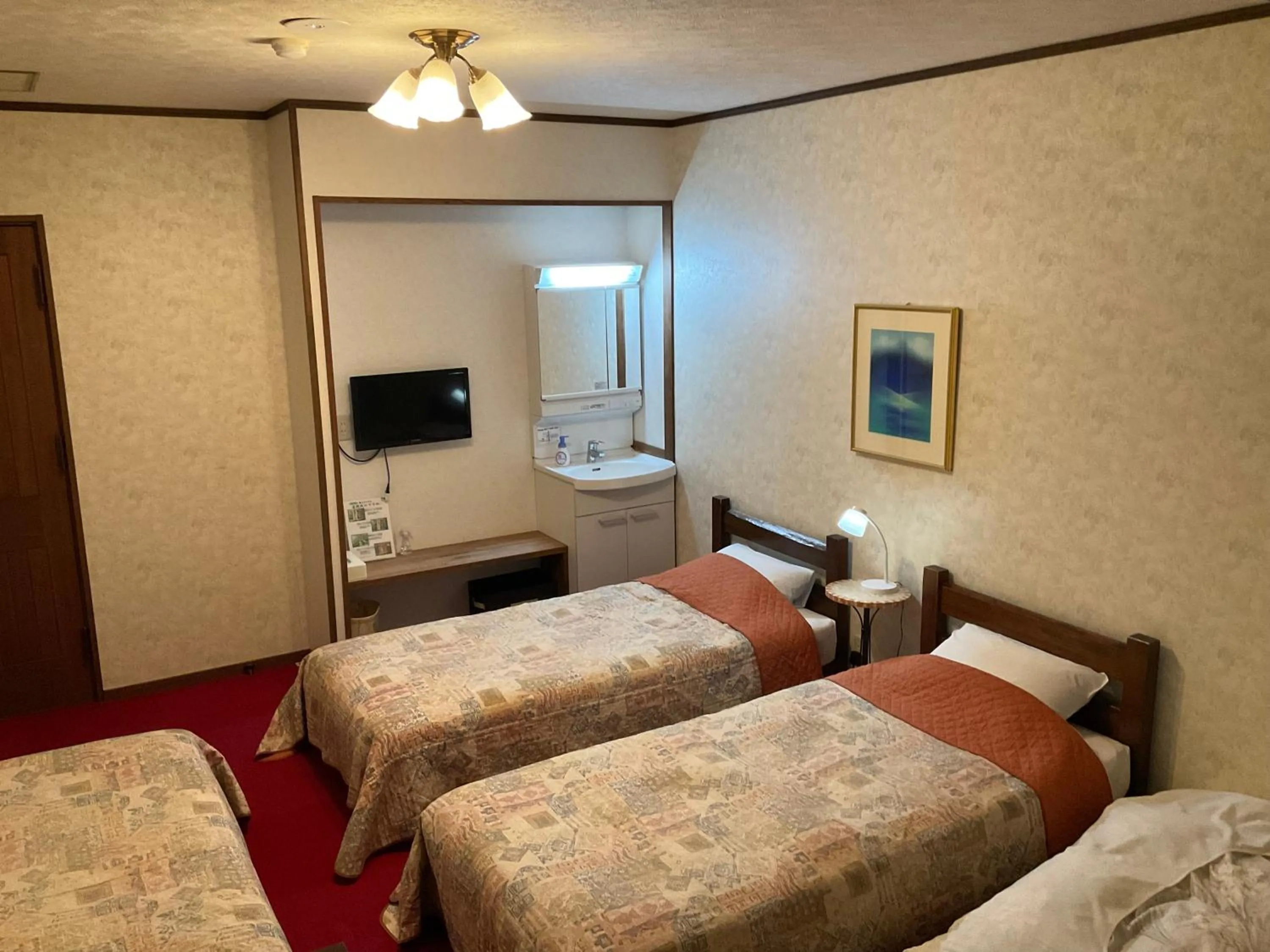 Photo of the whole room, Bed in Landhaus Dancru Netz