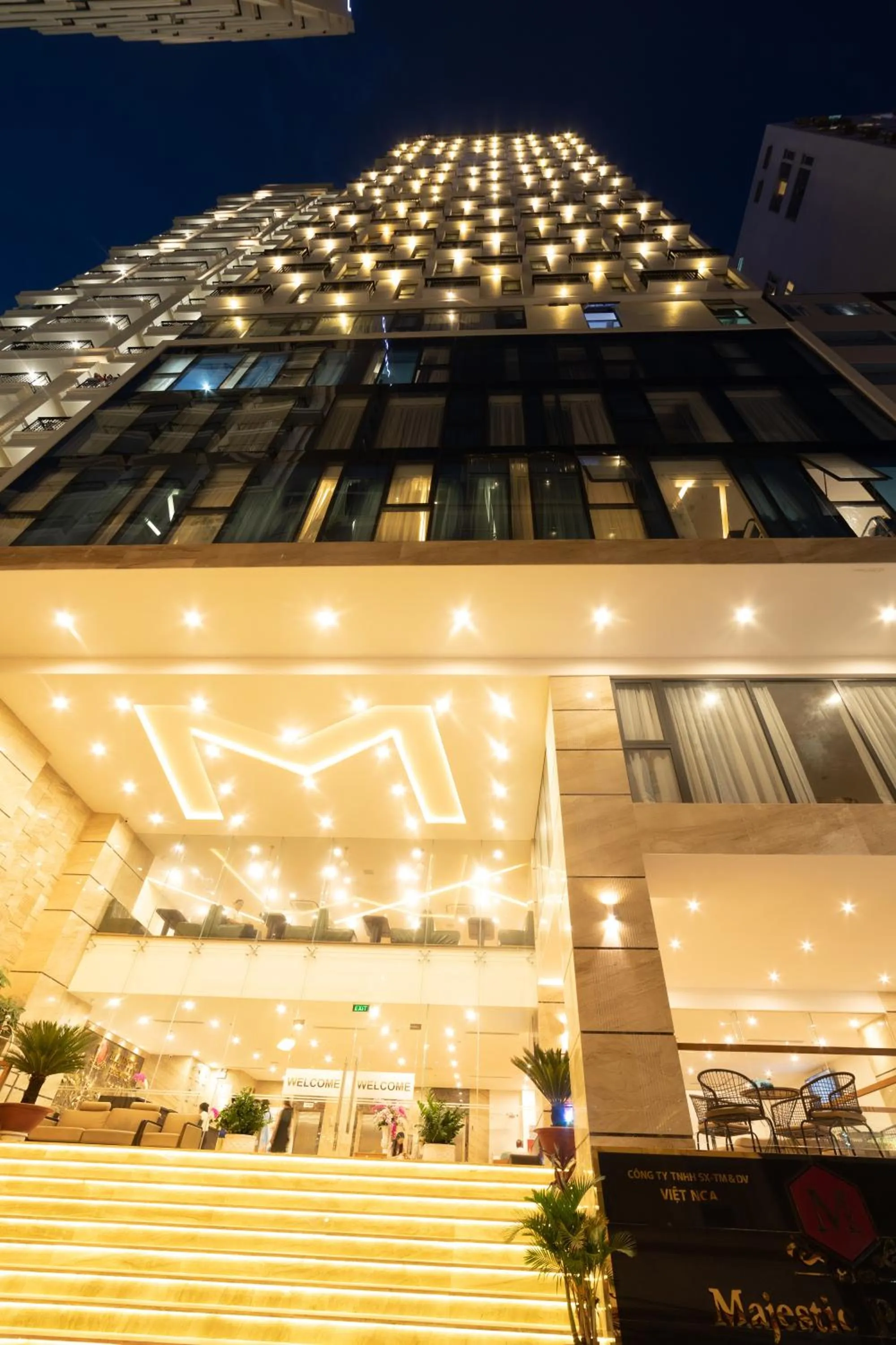 Property building in Majestic Premium Hotel