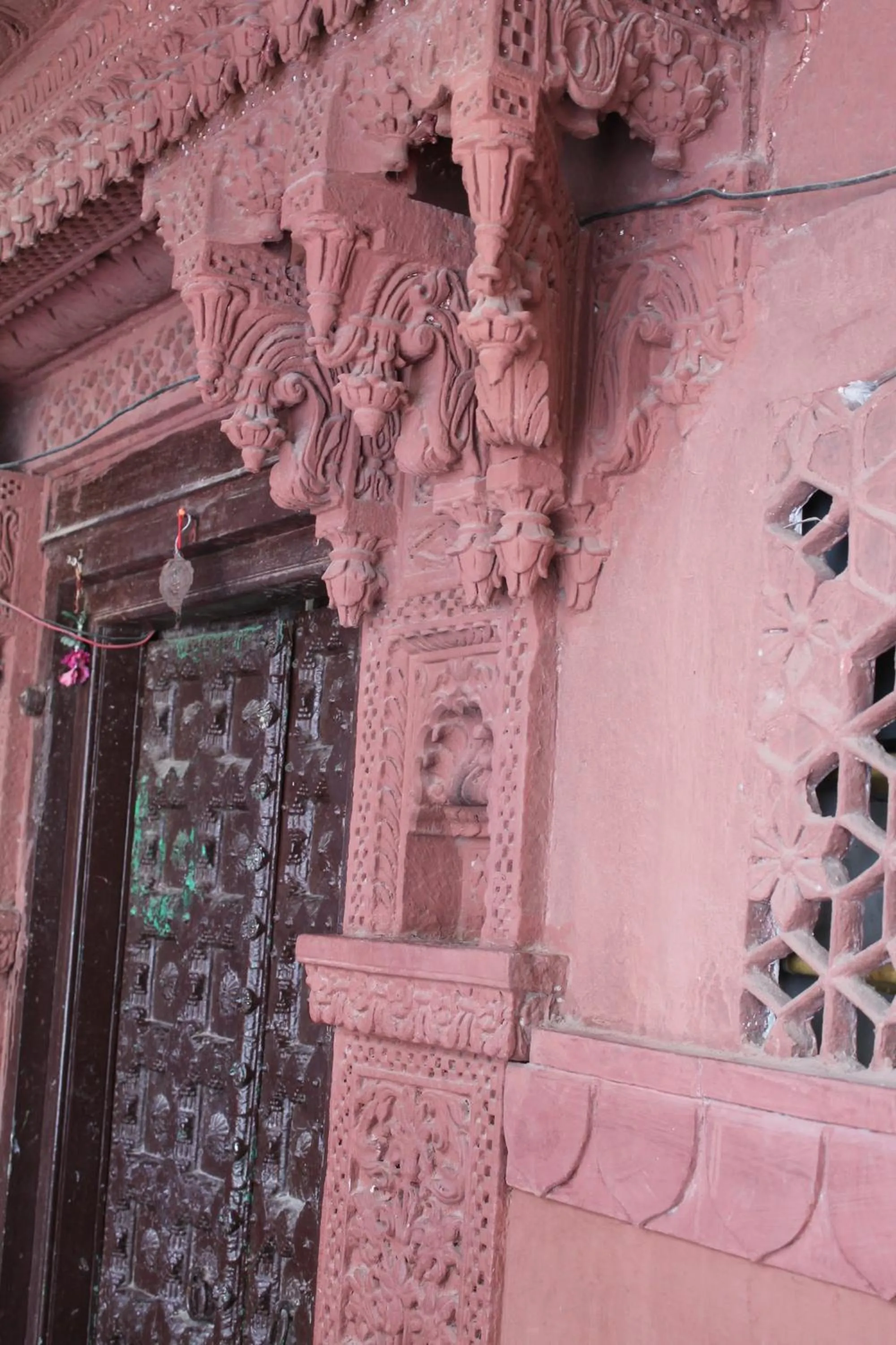 Decorative detail in Kesar Heritage Boutique Home Stay