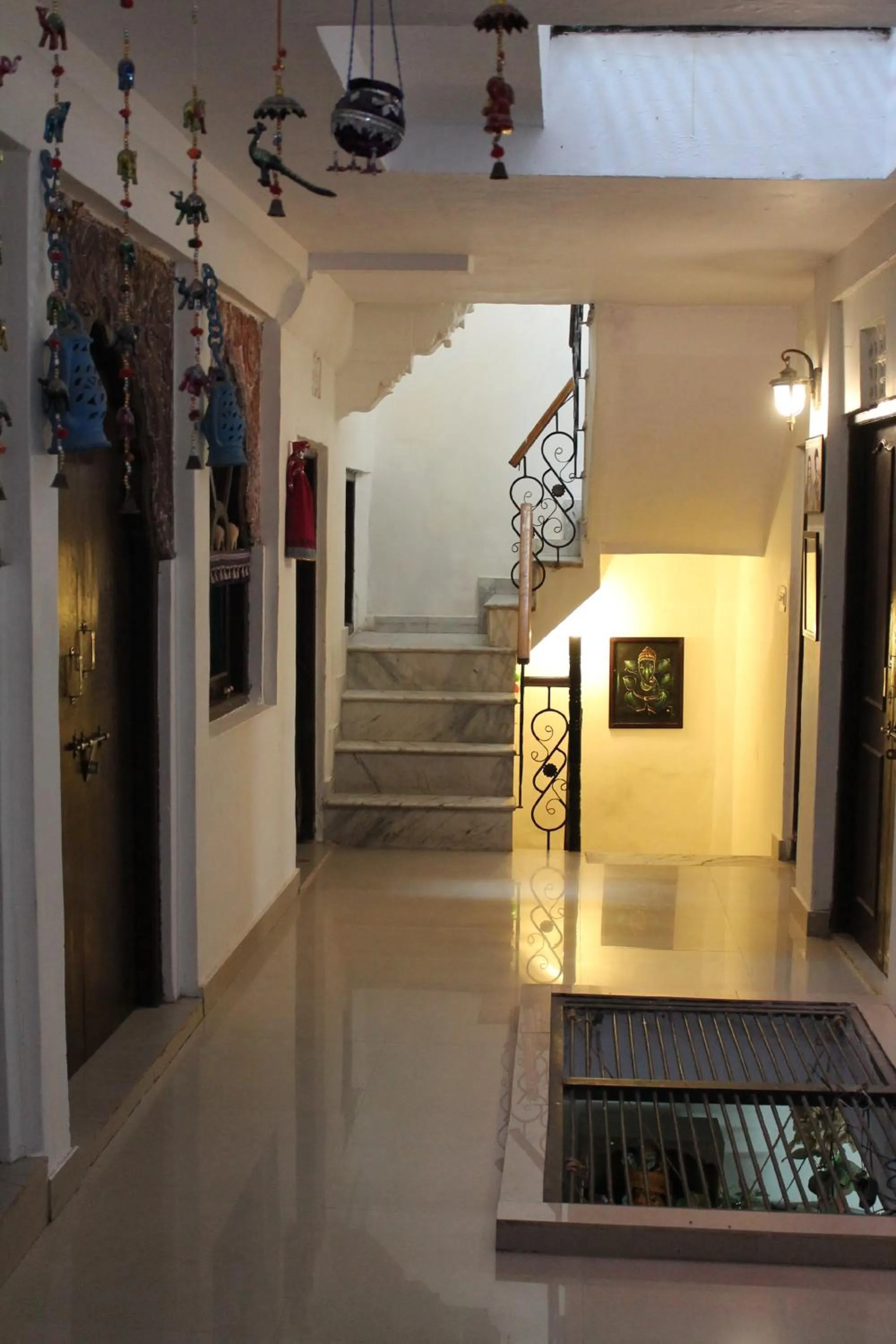 Decorative detail in Kesar Heritage Boutique Home Stay