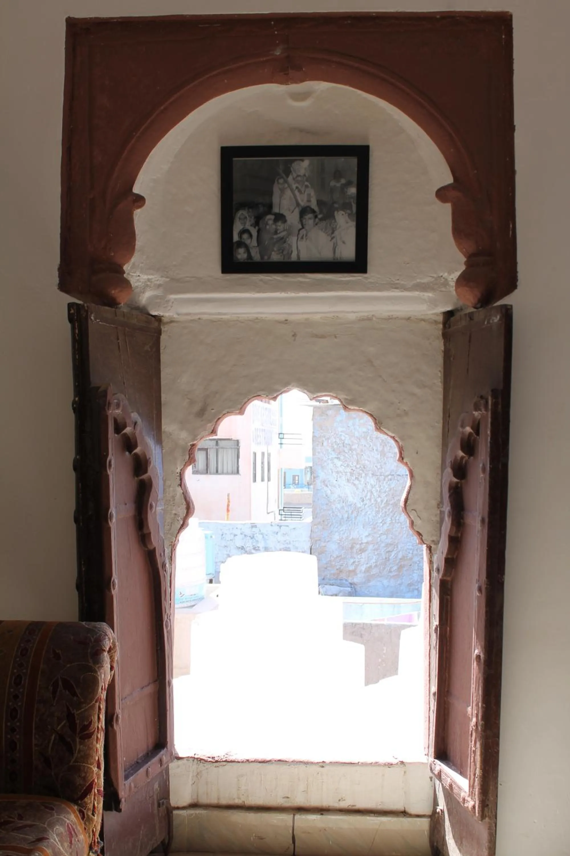 Decorative detail in Kesar Heritage Boutique Home Stay
