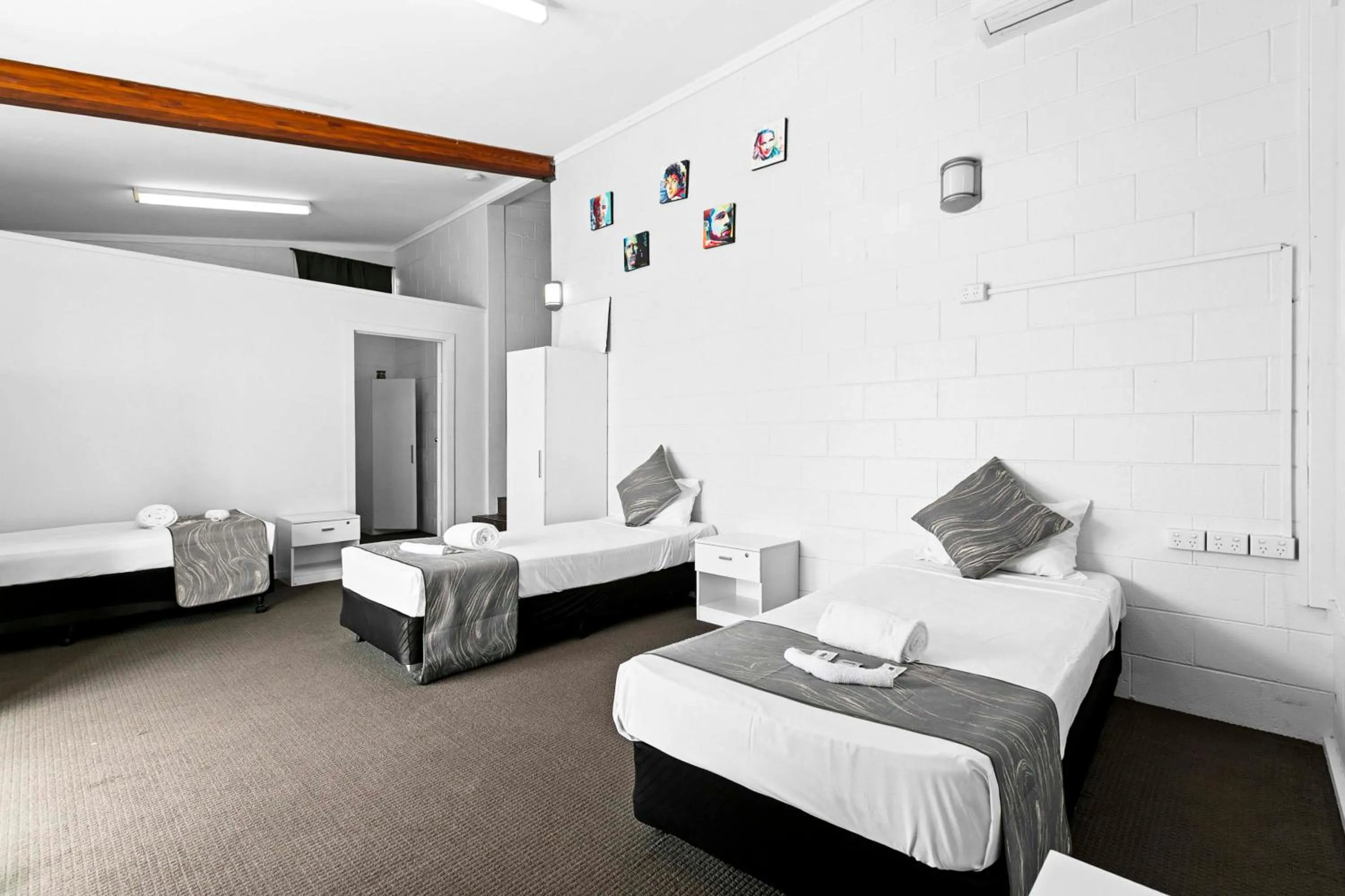 Bedroom, Bed in Arkana Motel Maryborough, SureStay Collection by Best Western