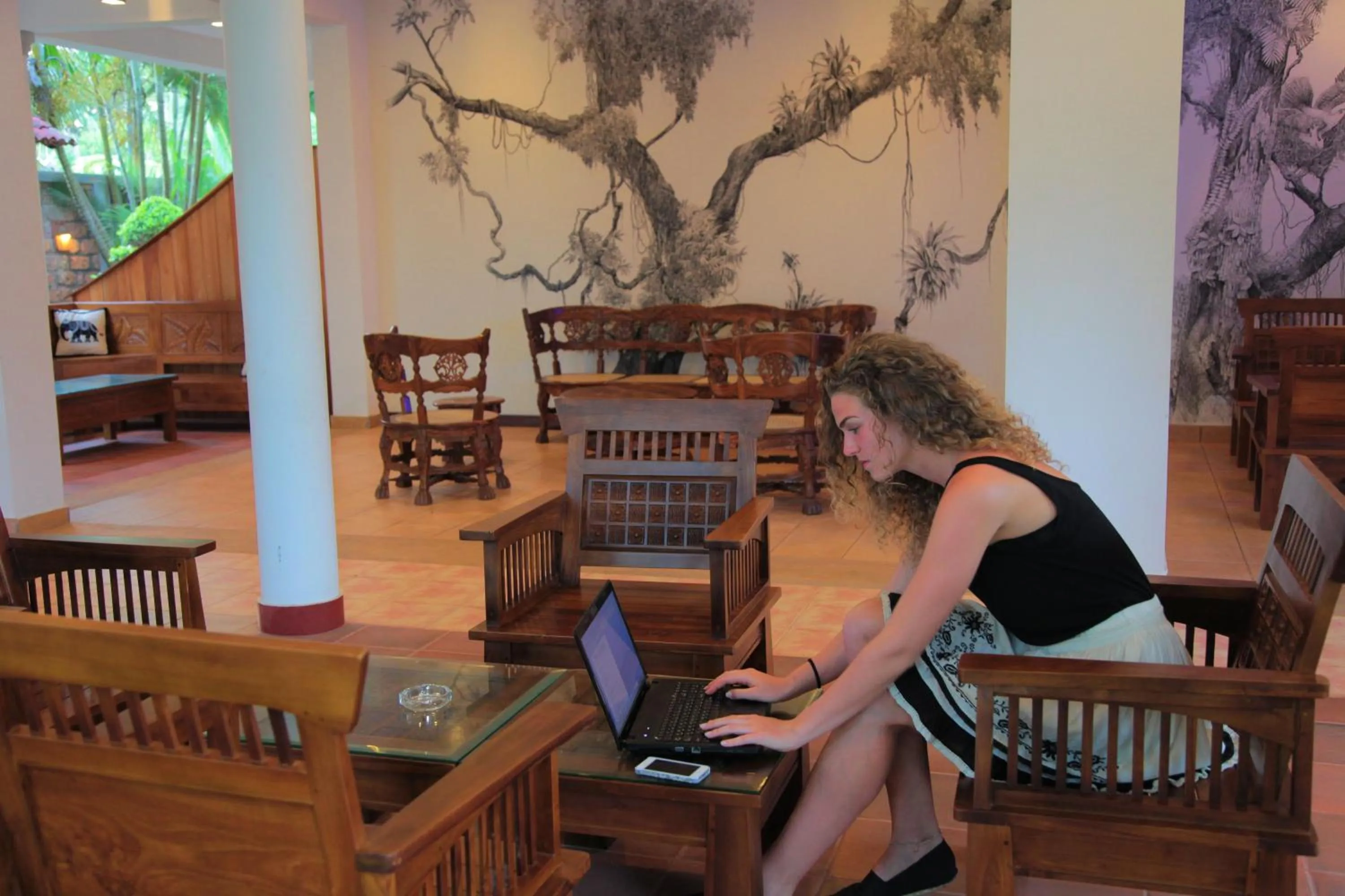 Library in Wunderbar Beach Hotel